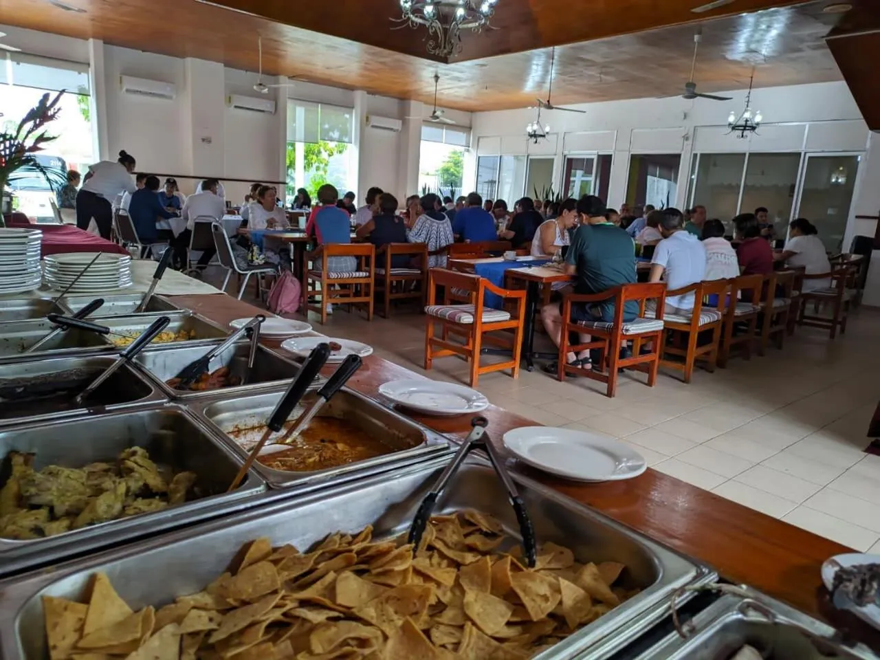 Restaurant/places to eat in Hotel Plaza Palenque