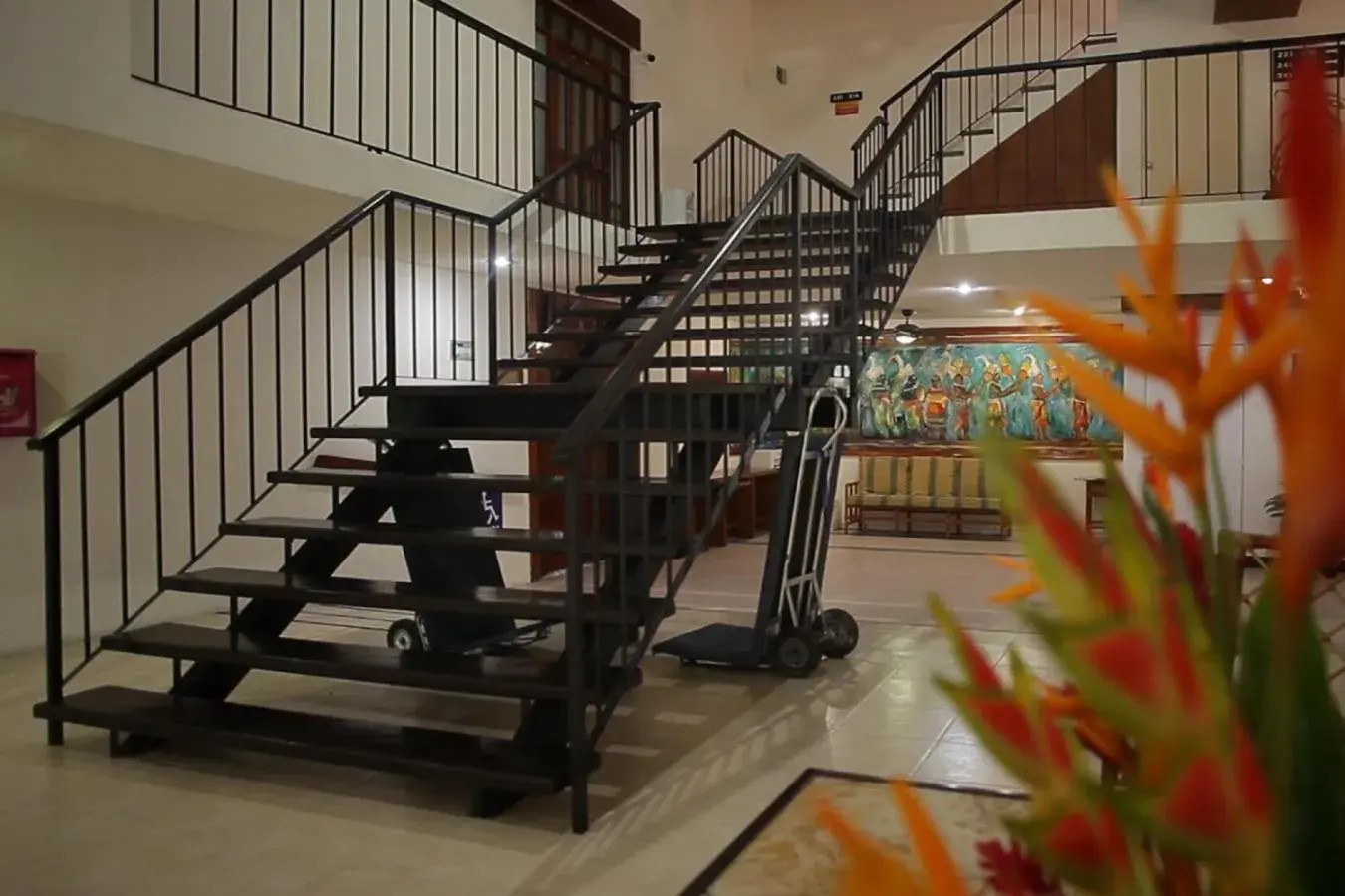 Lobby or reception in Hotel Plaza Palenque Lobby or reception in Hotel Plaza Palenque