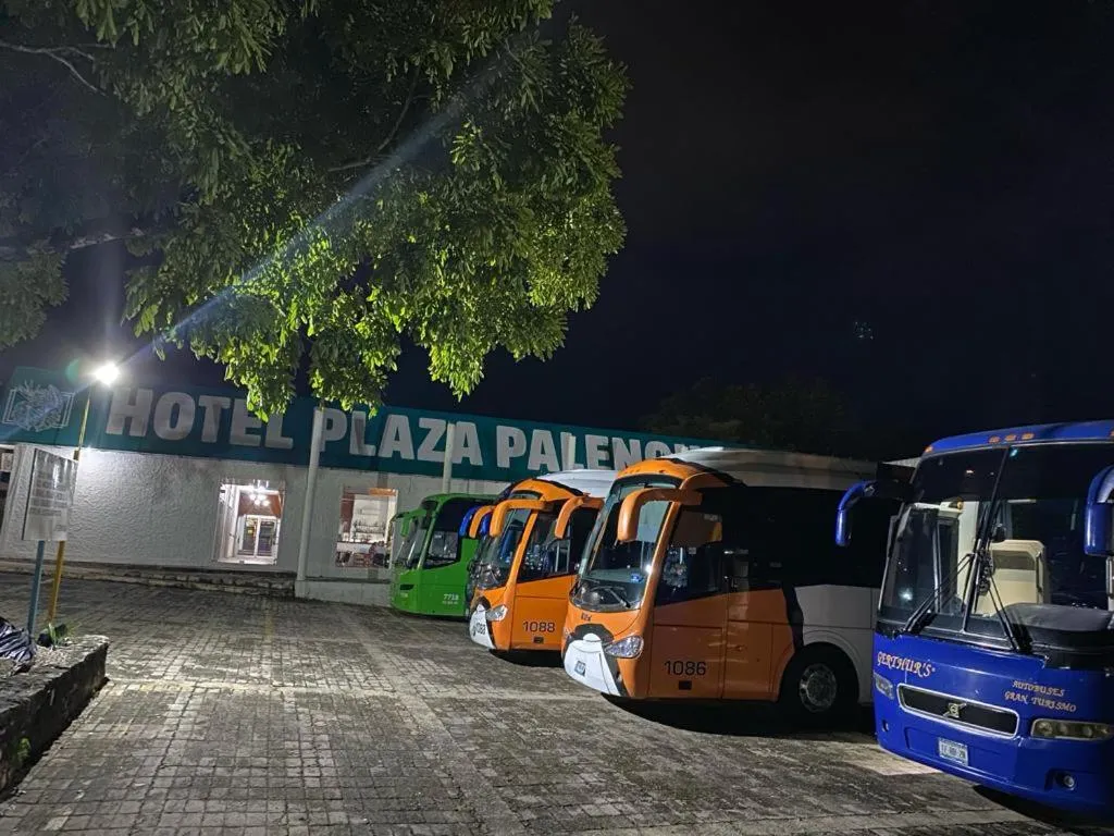 Property building in Hotel Plaza Palenque