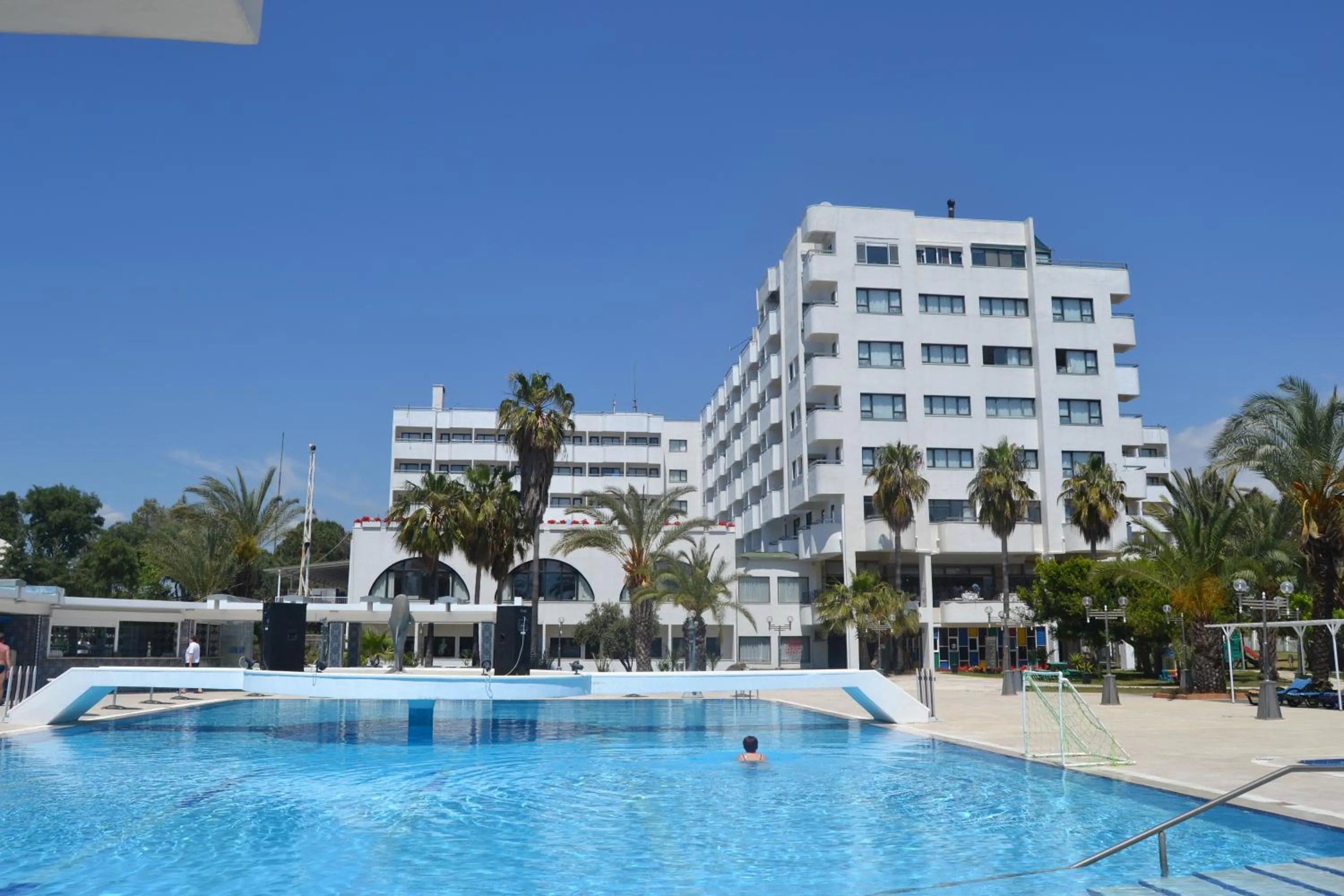 Pool view in Sural Hotel