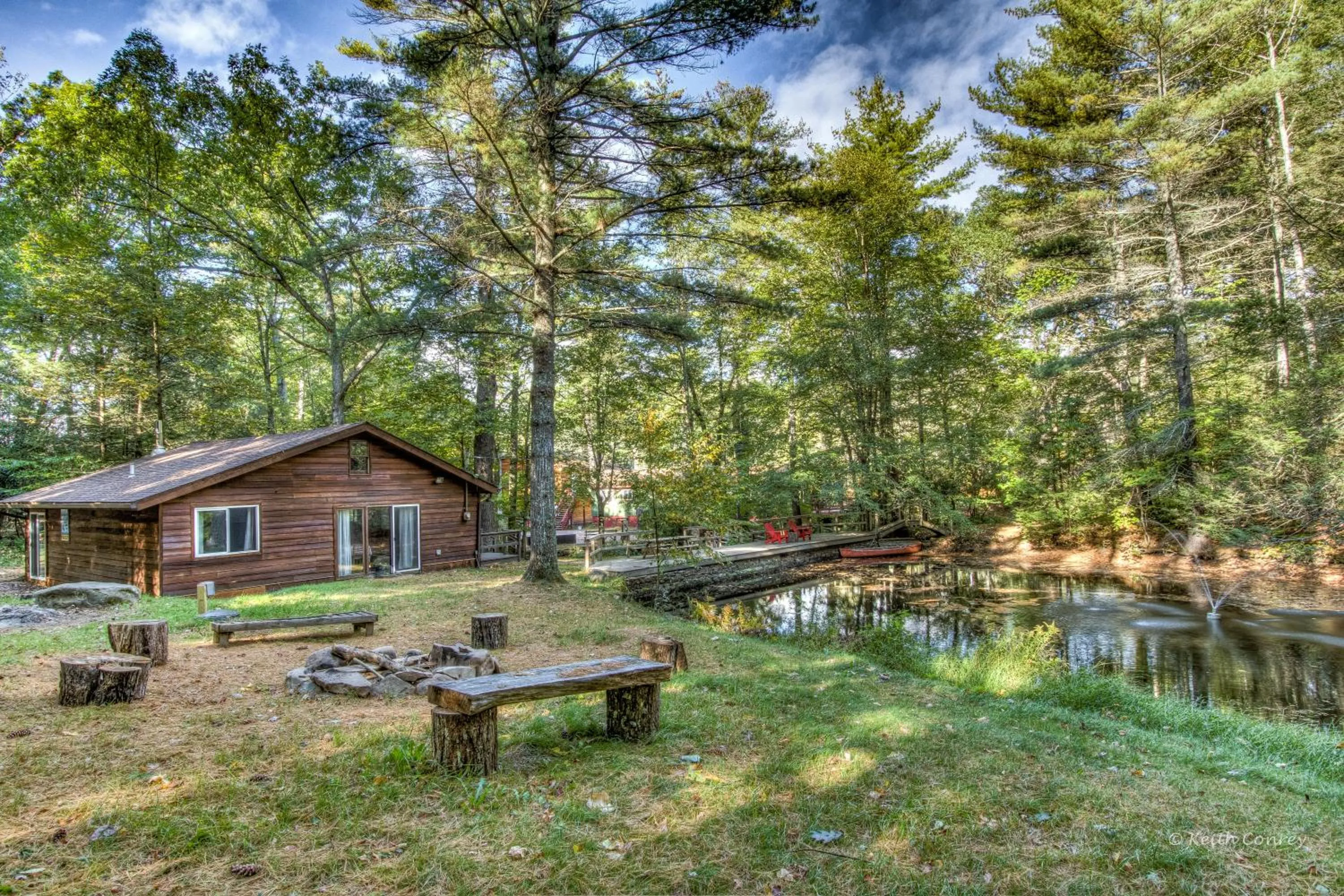 Natural landscape in Magnolia Streamside Resort