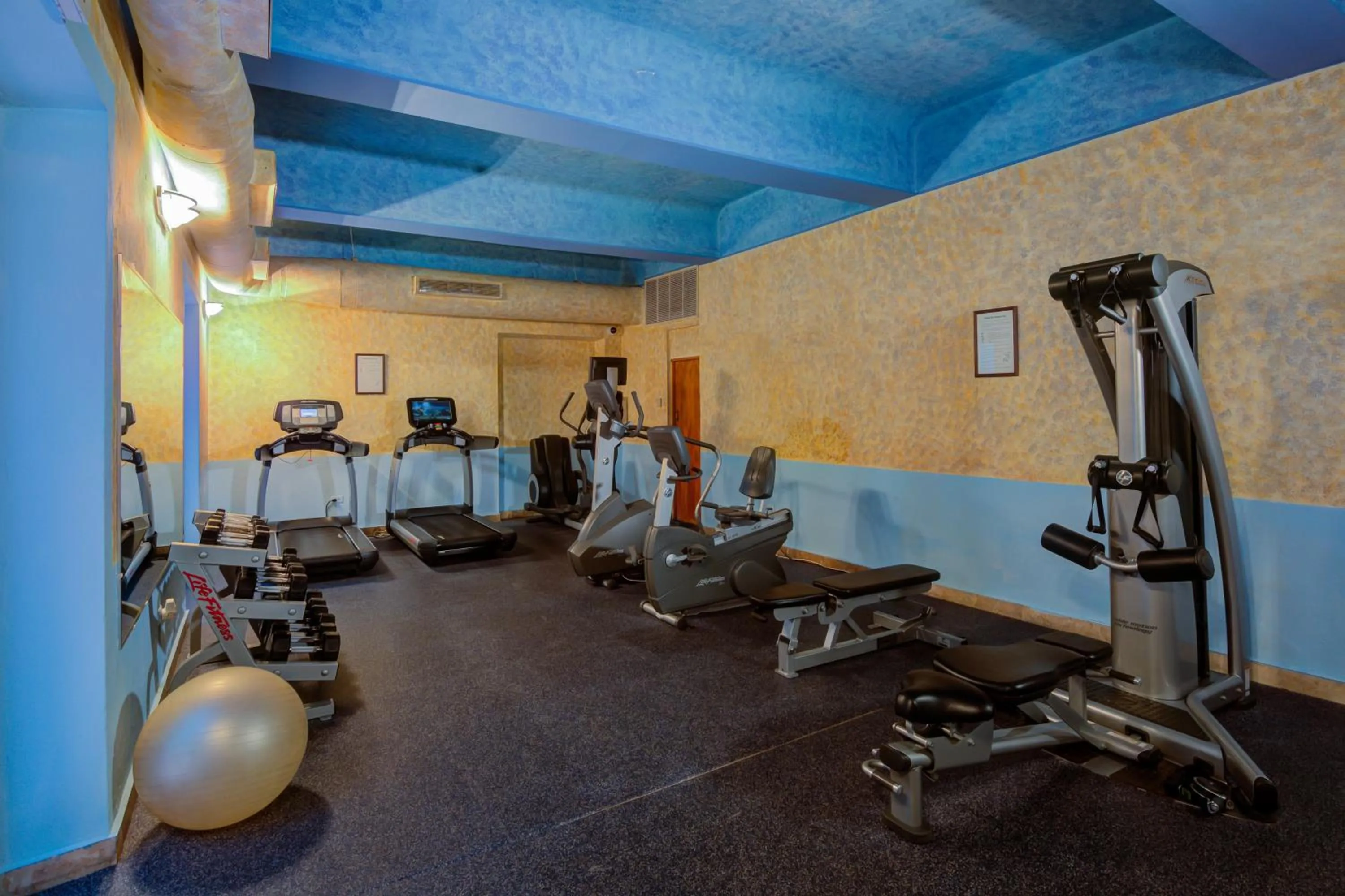 Fitness centre/facilities in Hotel El Convento