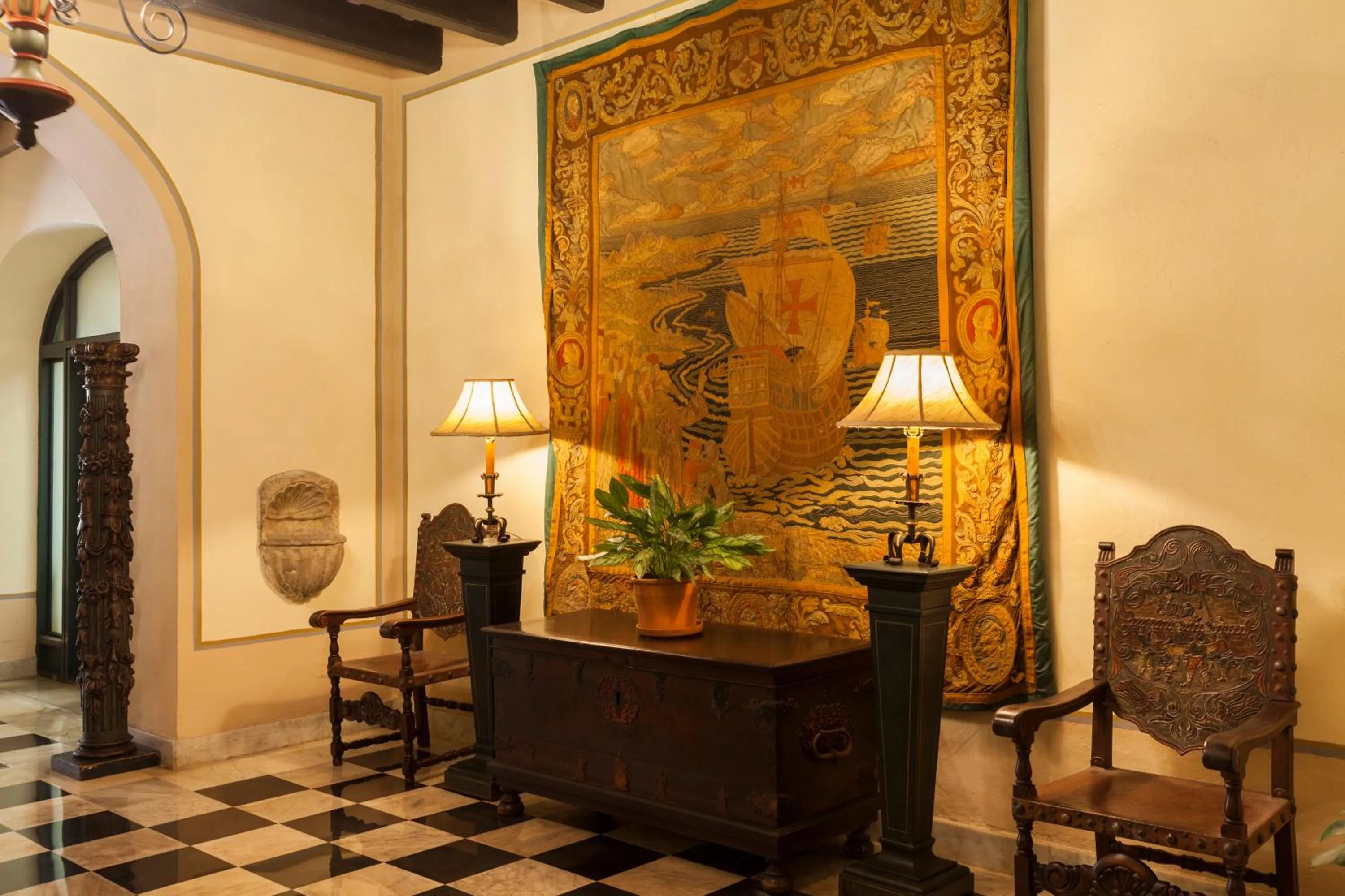 On site in Hotel El Convento