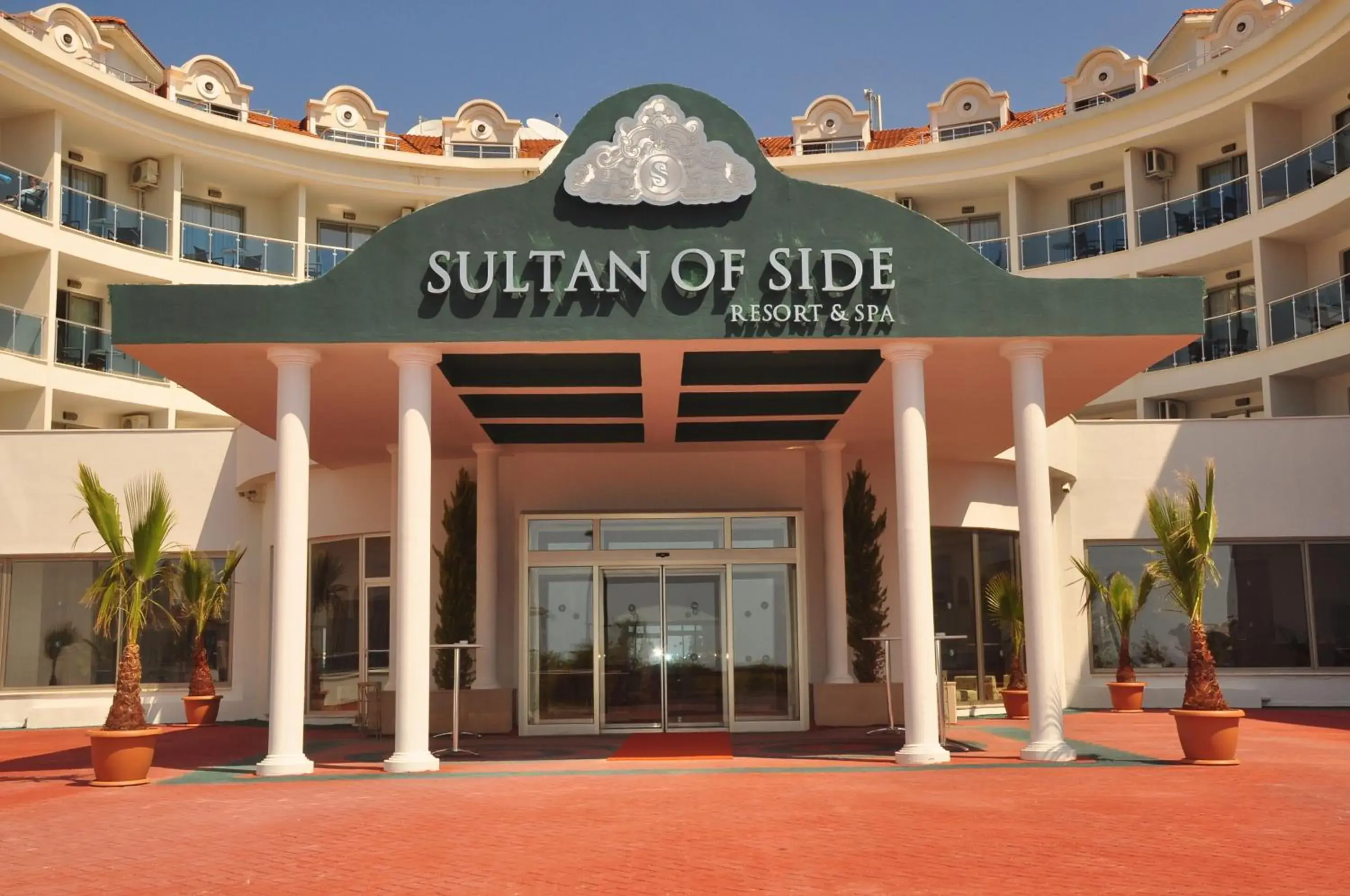 Facade/entrance in Sultan Of Side Hotel - All Inclusive Facade/entrance in Sultan Of Side Hotel - All Inclusive