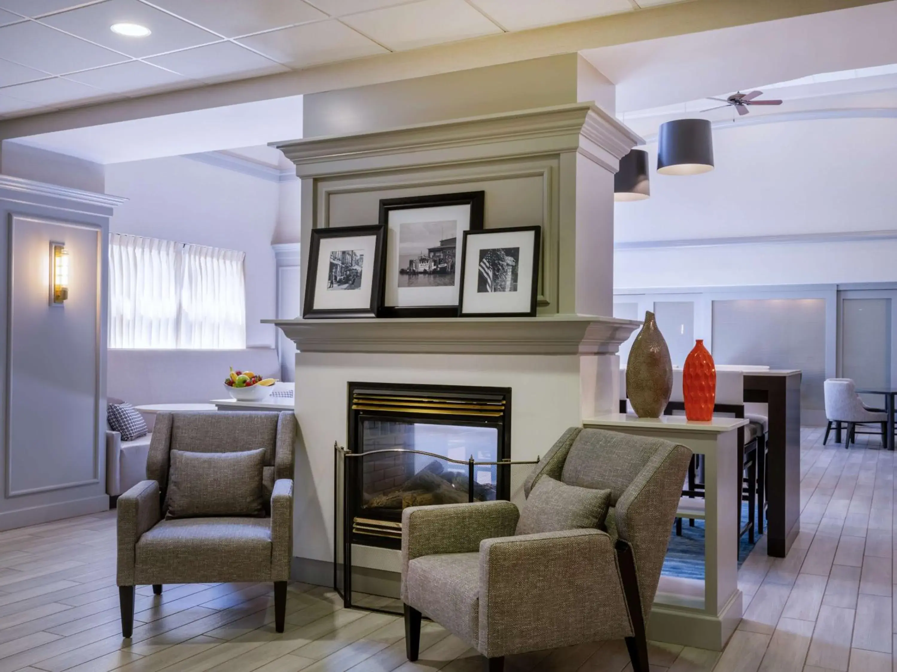 Lobby or reception in Hampton Inn Raynham-Taunton Lobby or reception in Hampton Inn Raynham-Taunton
