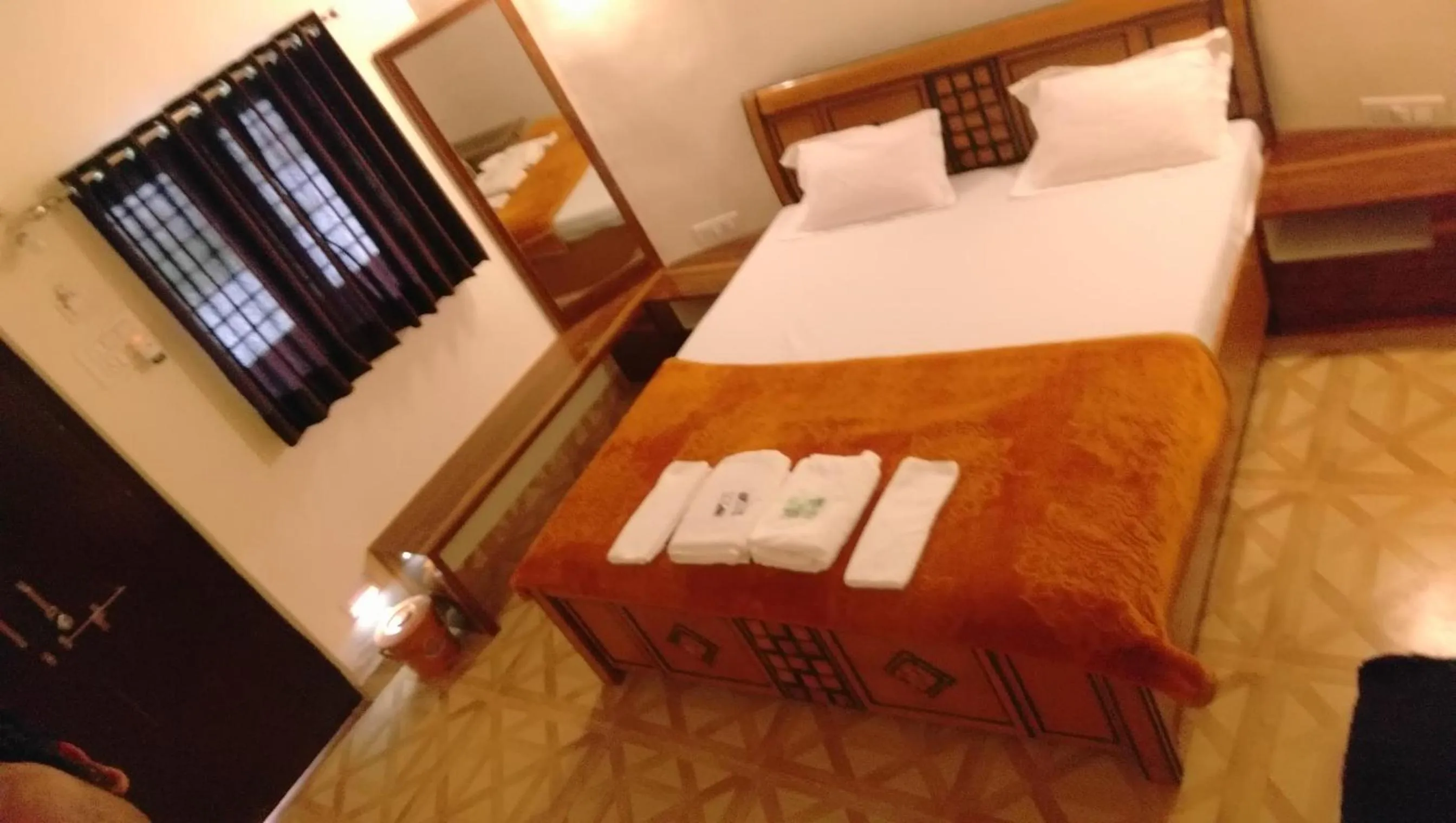 Bed in Rann Resort Dholavira