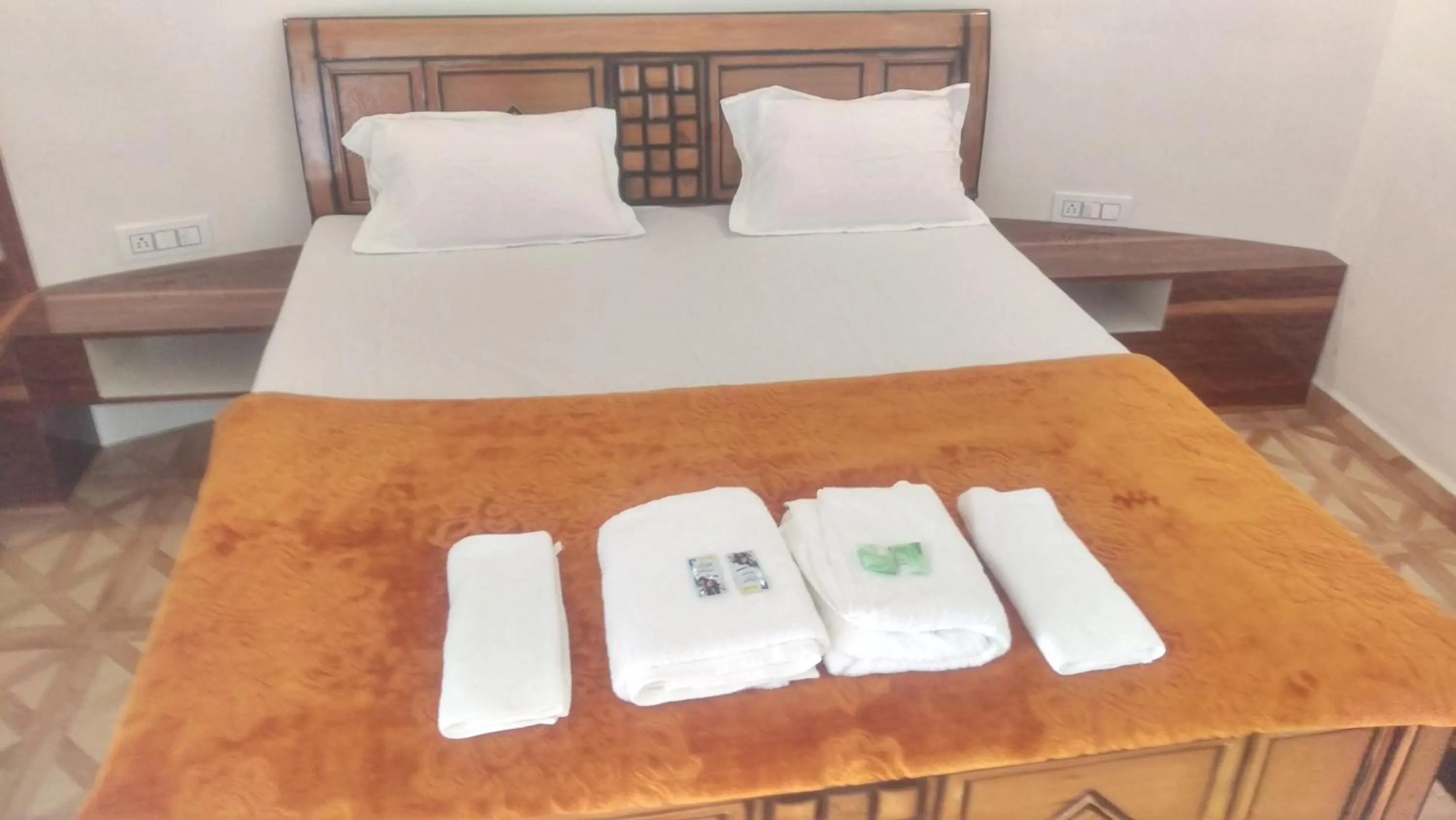 Bed in Rann Resort Dholavira