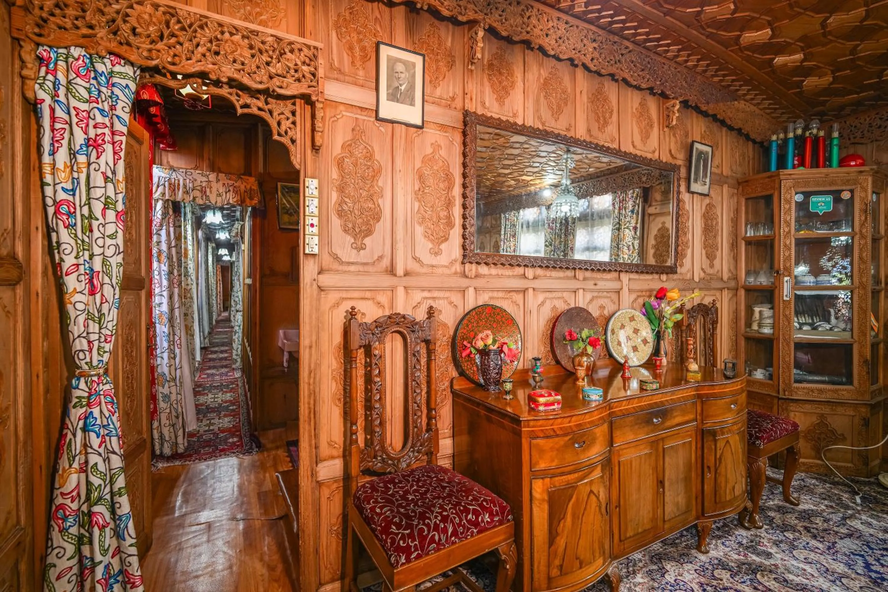 Lobby or reception in Firdous Houseboats