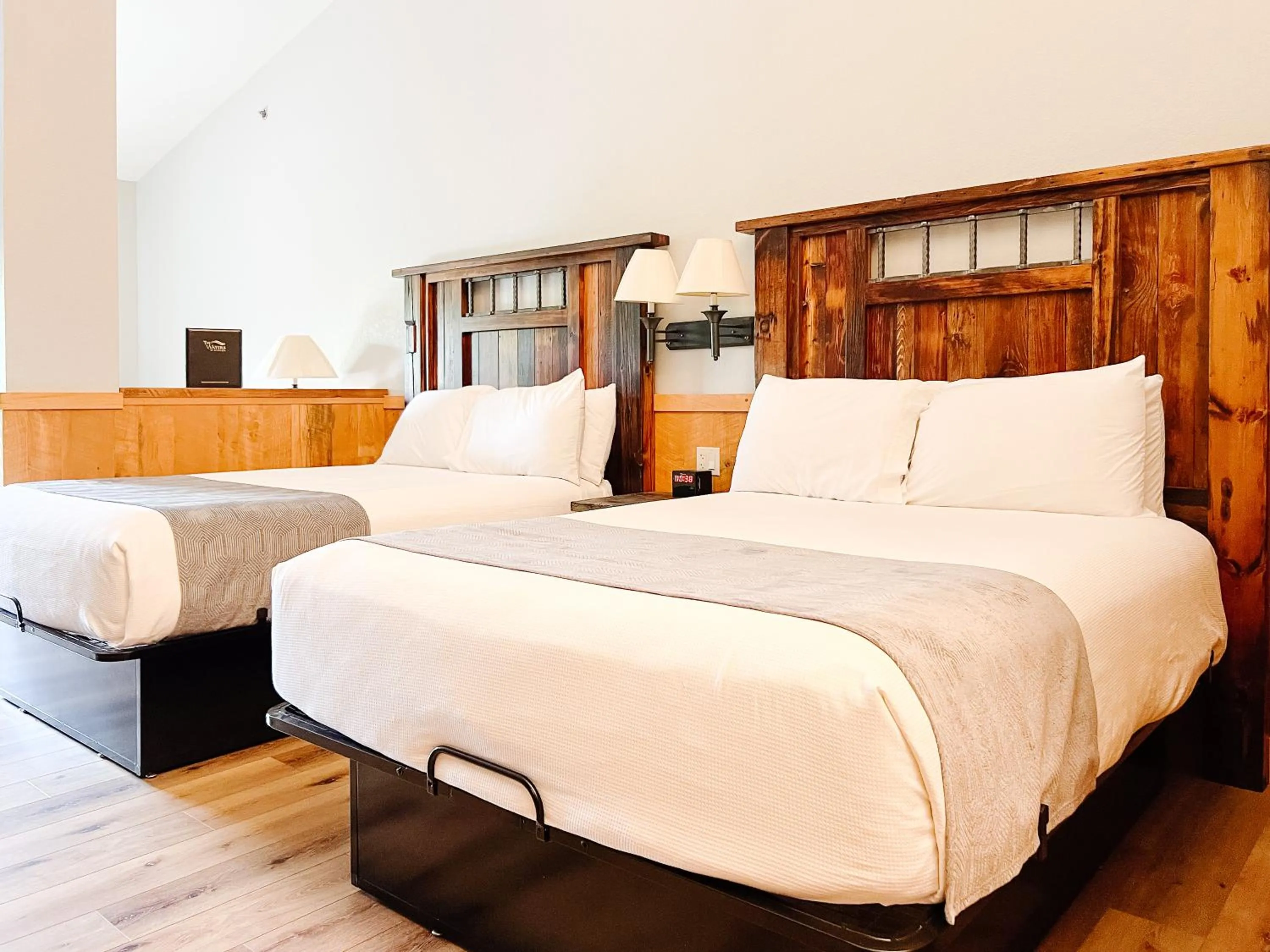 Bed in The Waters of Minocqua