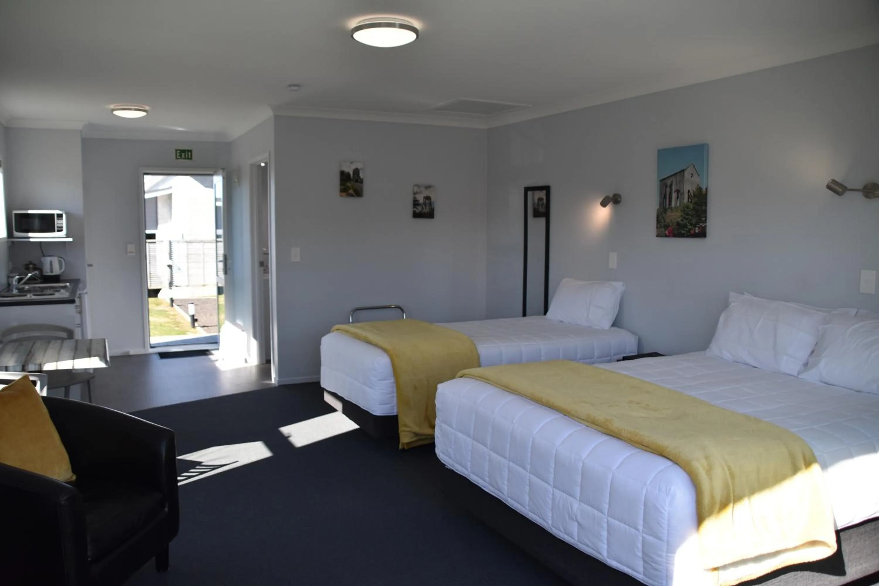 Bed in Trailblazer Studios