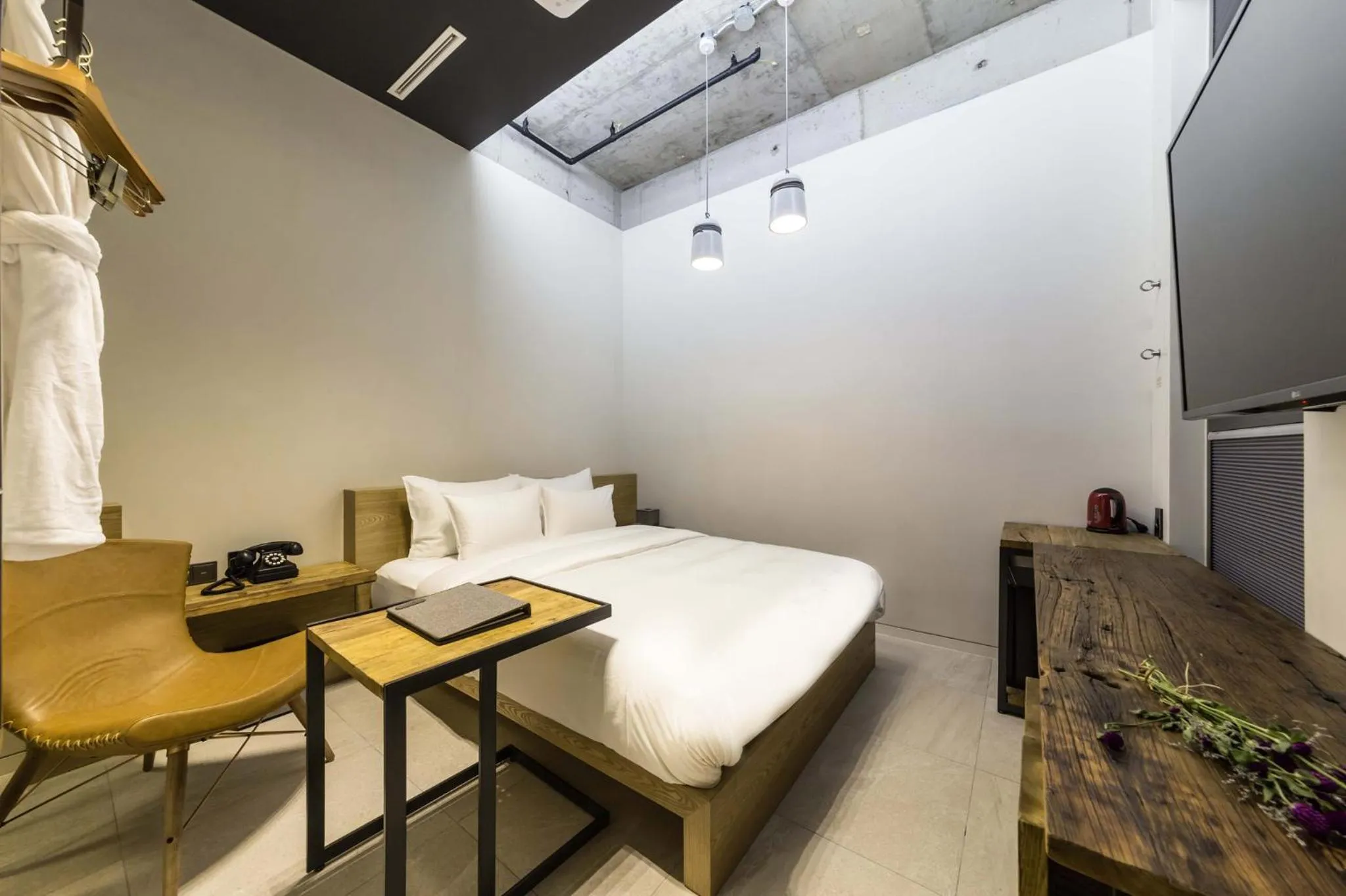 Bed in Hotel the Artist Dongdaemun