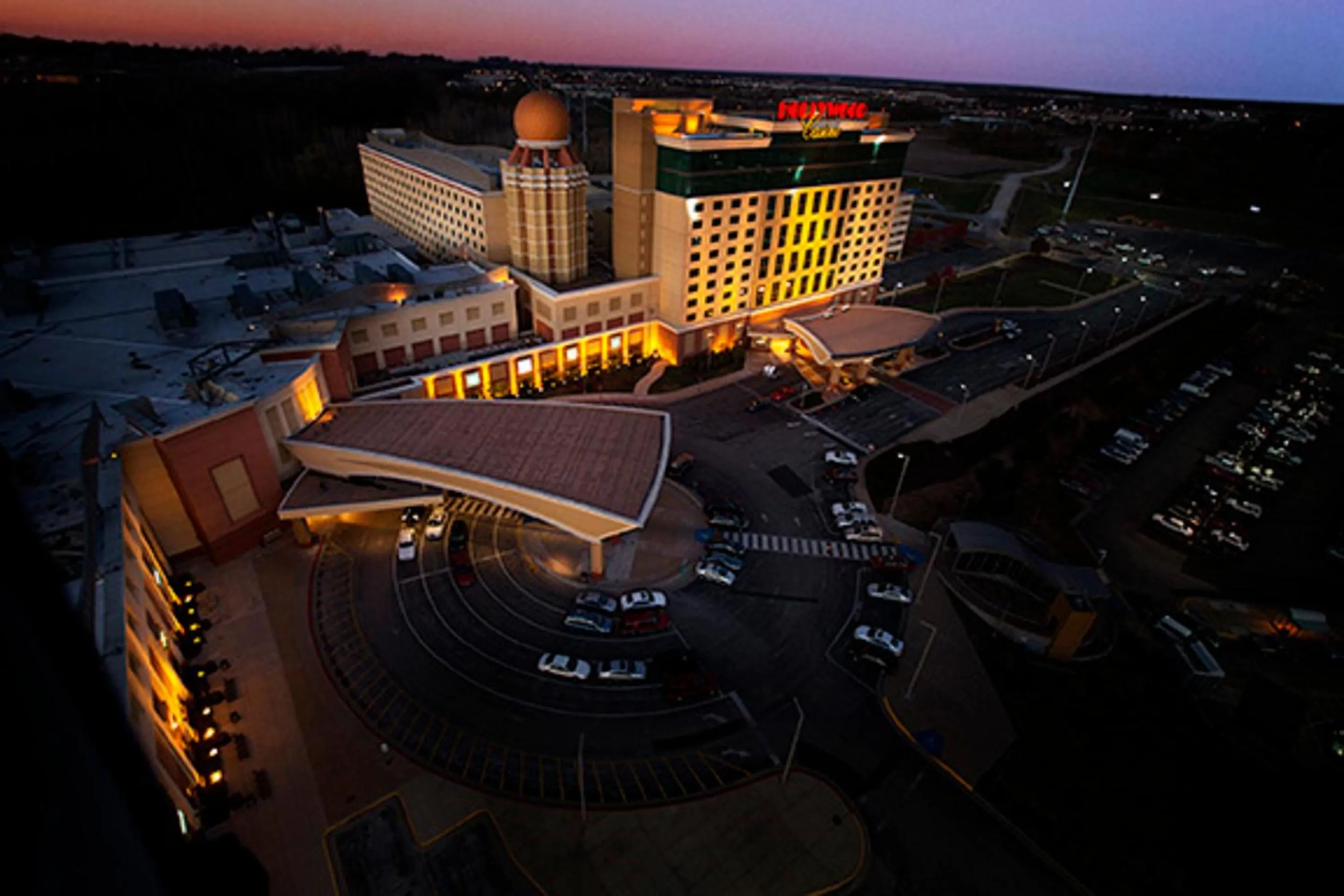 Bird's eye view in Hollywood Casino St. Louis