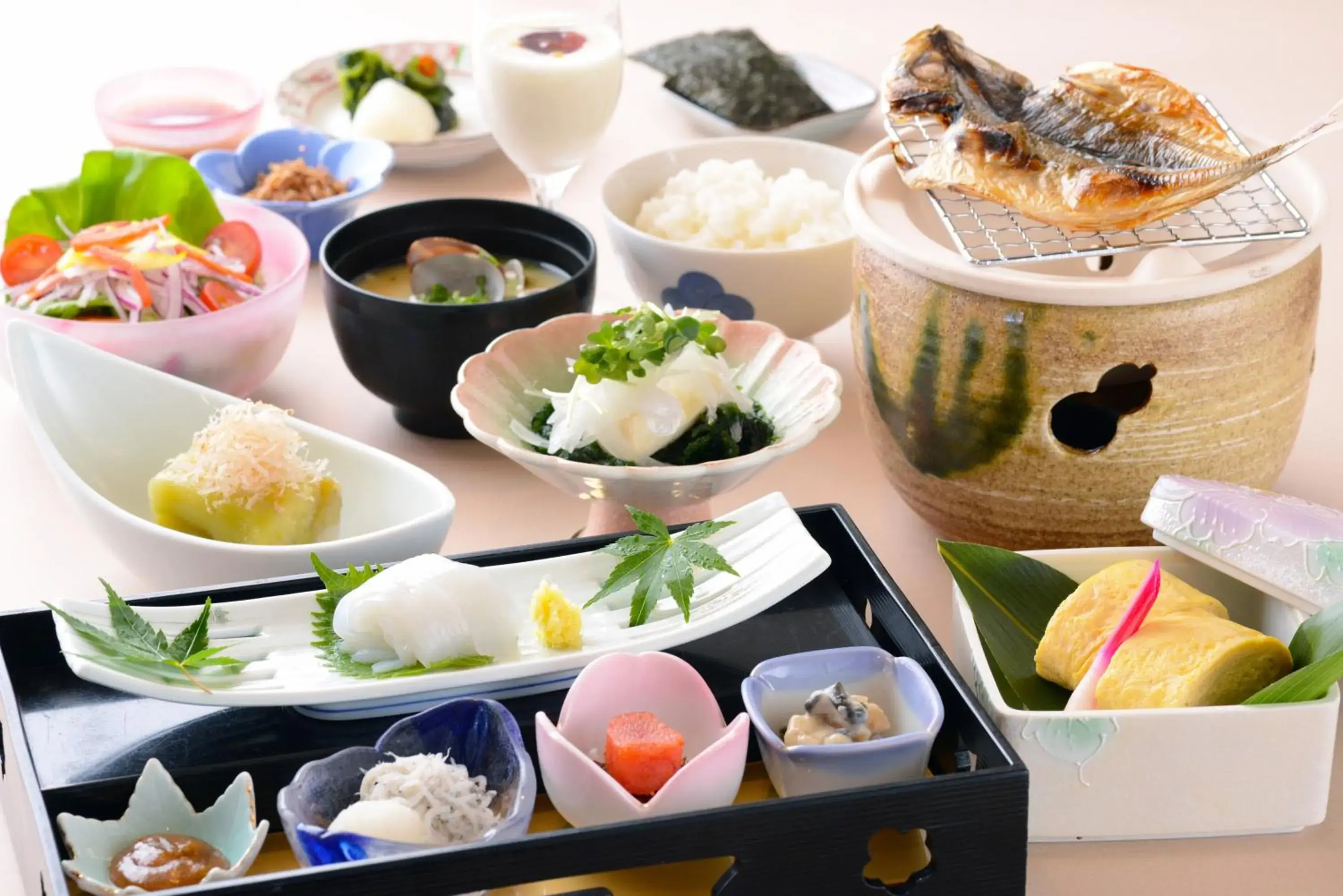 Asian breakfast in Ito Yukitei Asian breakfast in Ito Yukitei