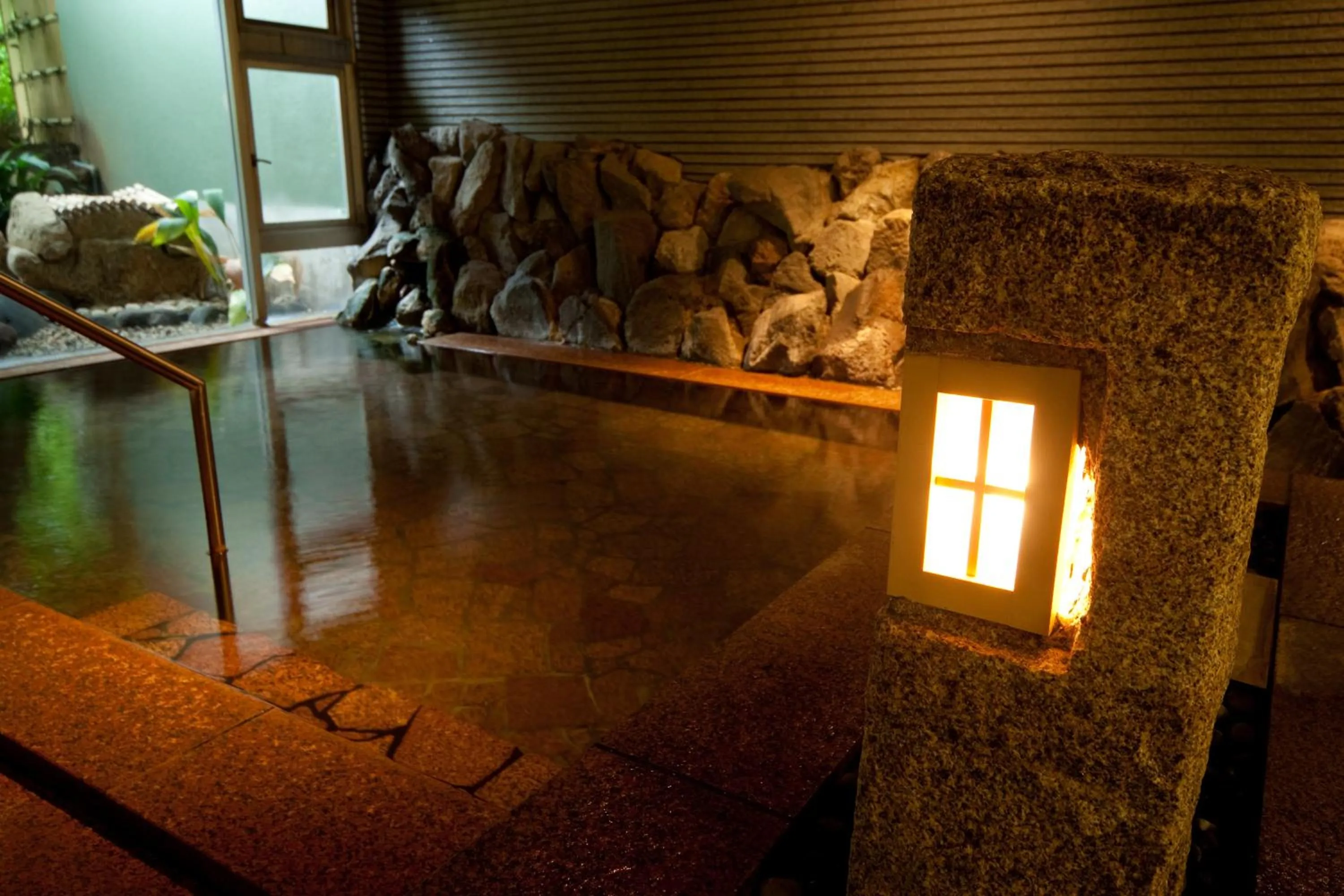 Hot Spring Bath in Ito Yukitei