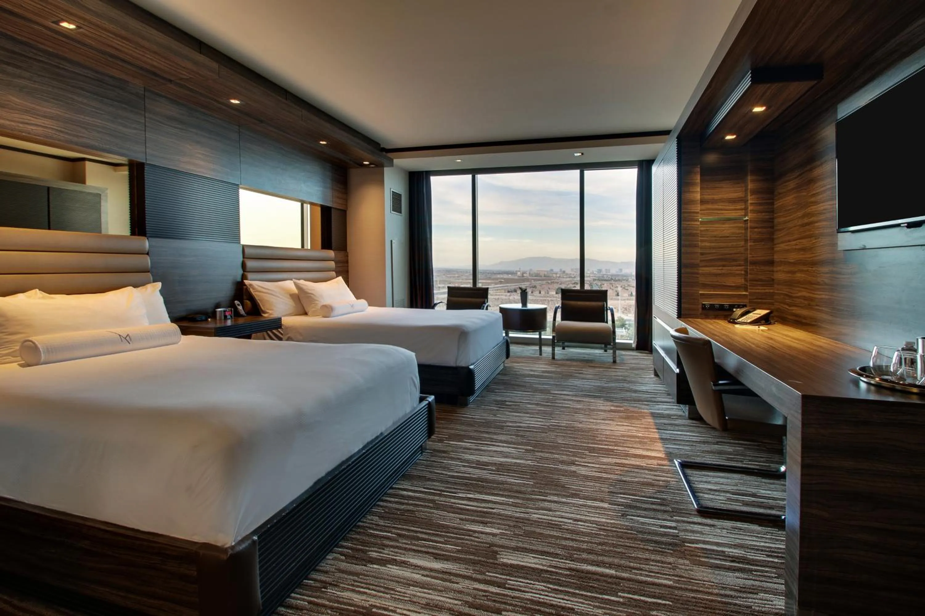 Bed in M Resort Spa & Casino