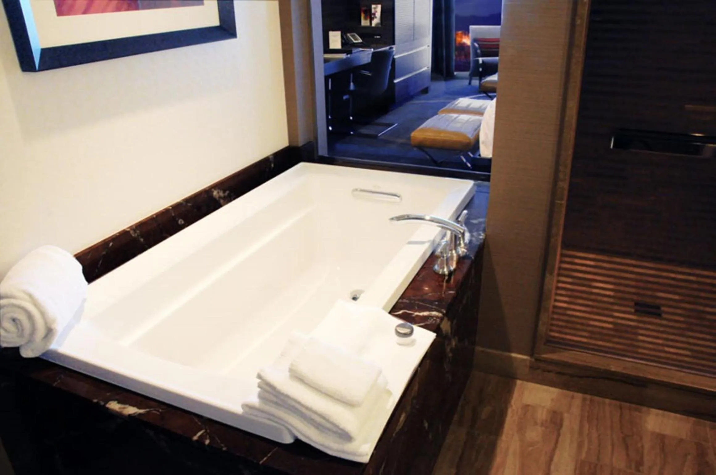 Bathroom in M Resort Spa & Casino