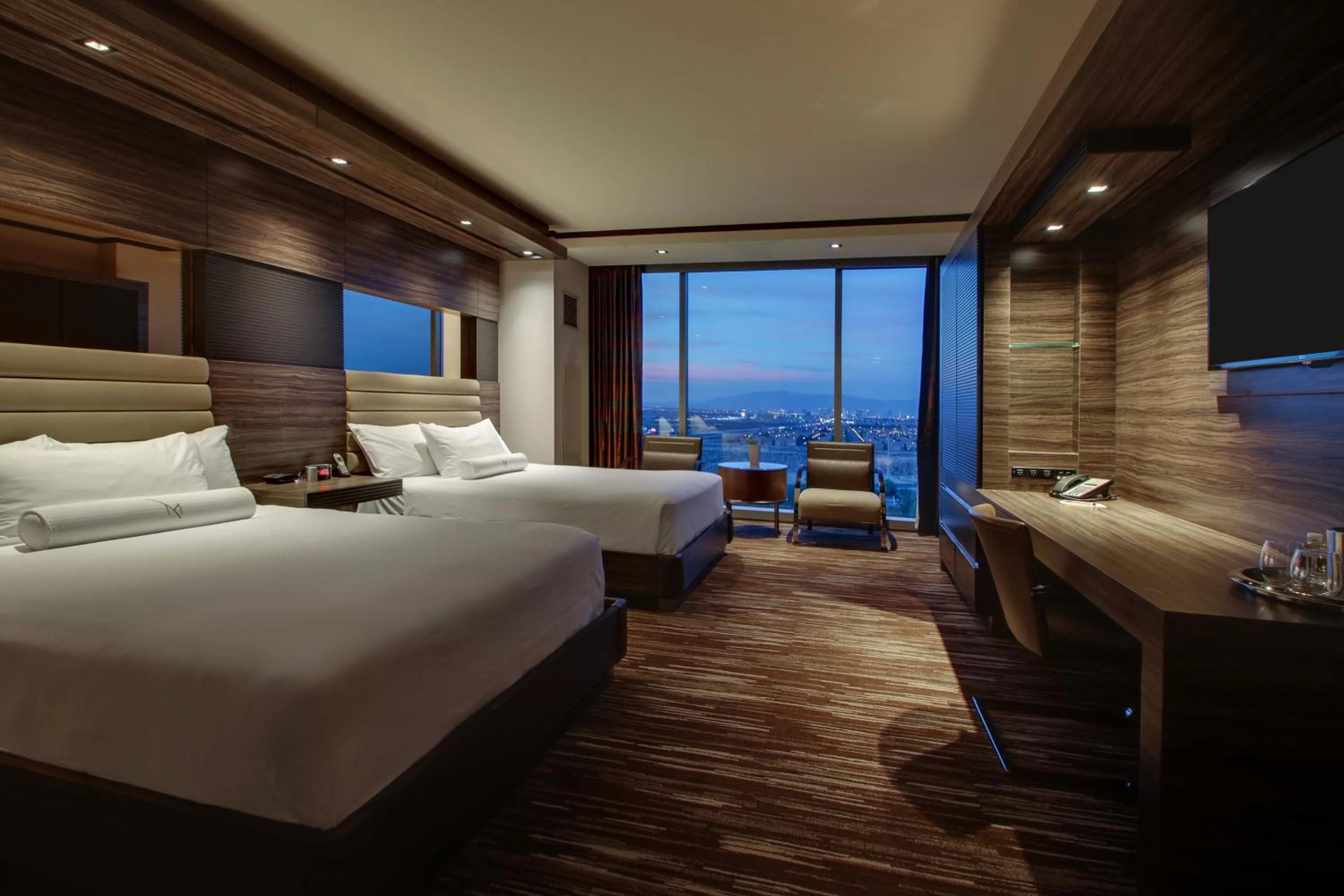 Bed in M Resort Spa & Casino