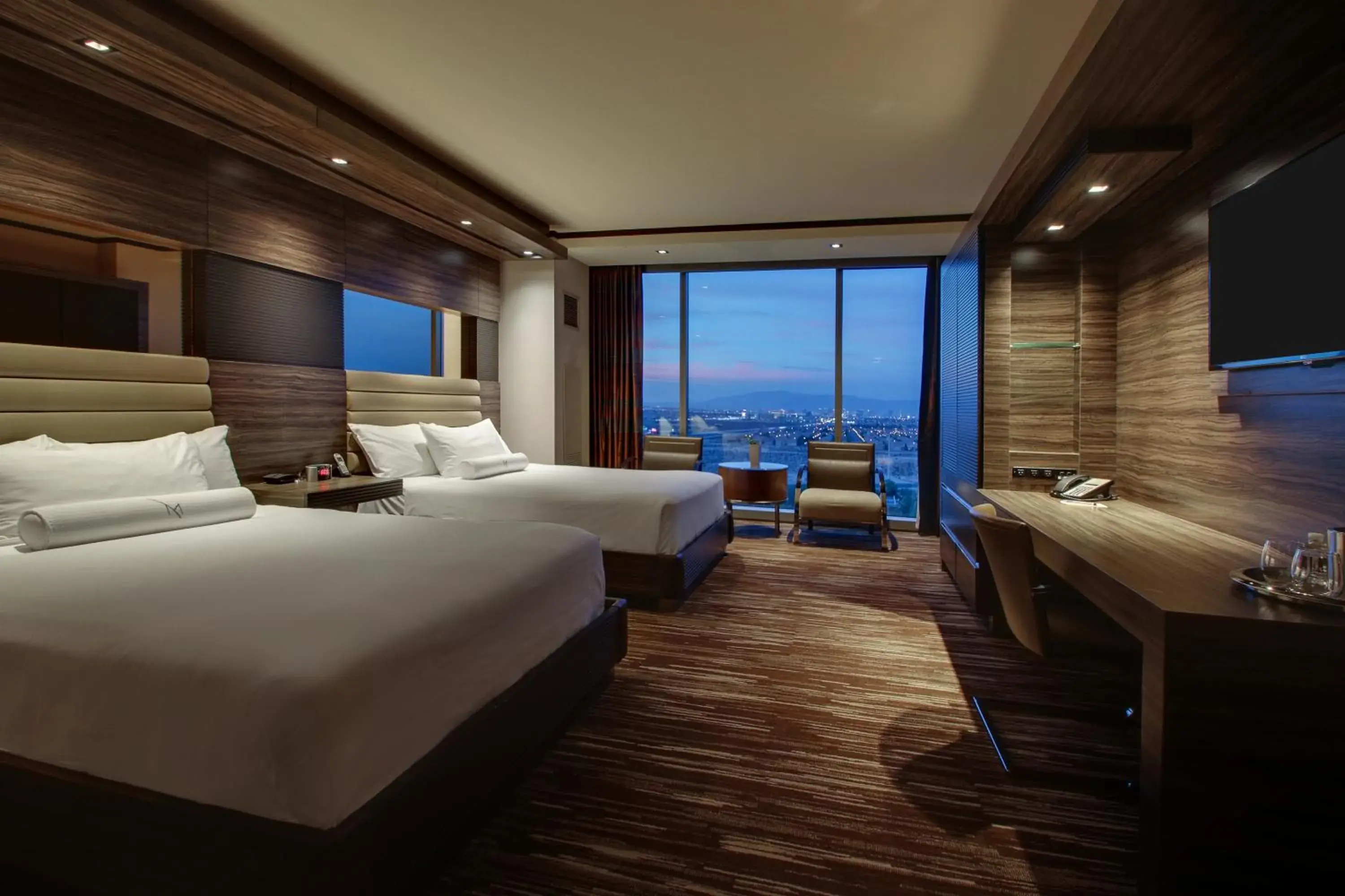 Bed in M Resort Spa & Casino Bed in M Resort Spa & Casino