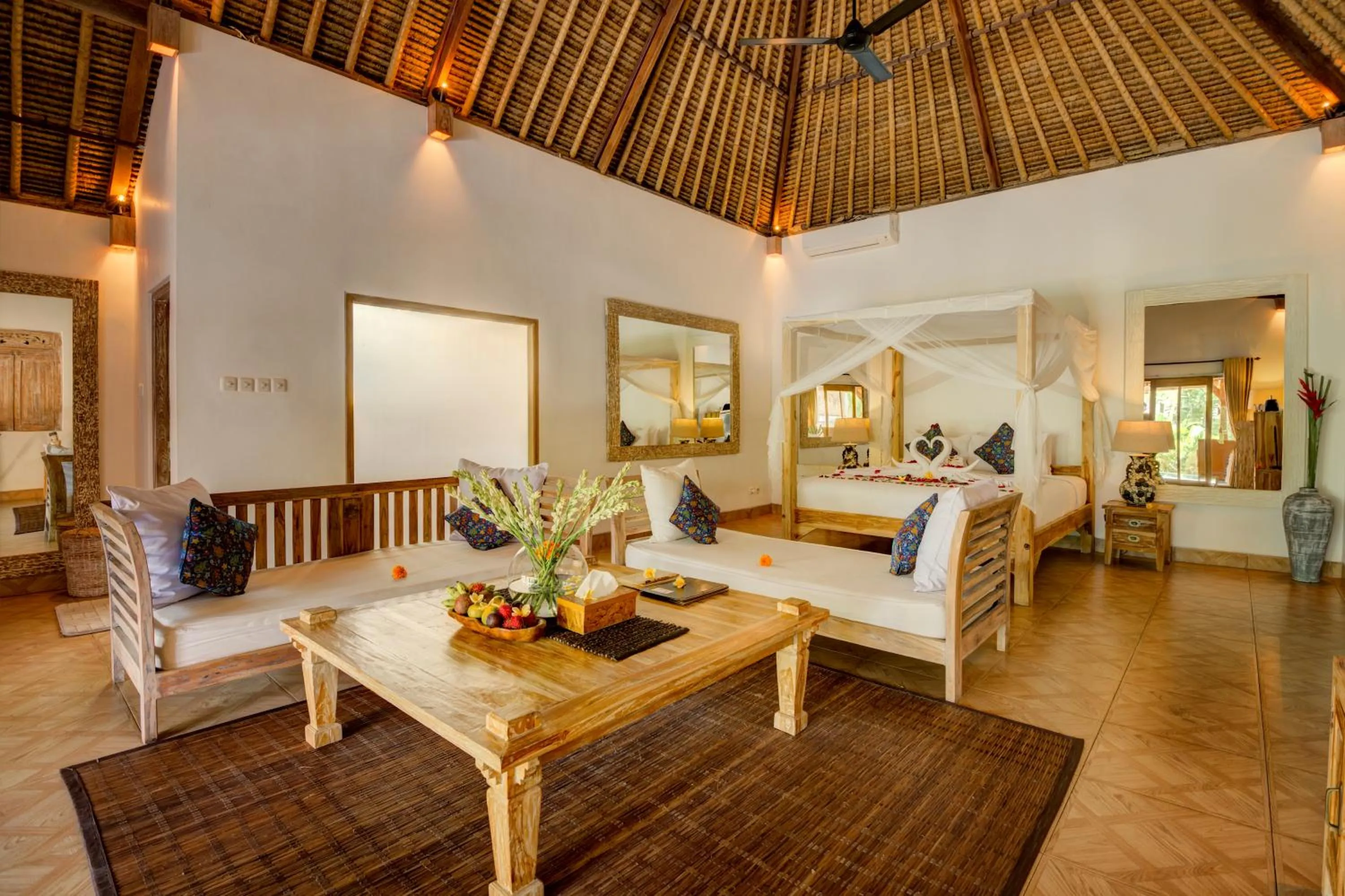 Living room in Villa Bedauh Ubud Managed by Manara