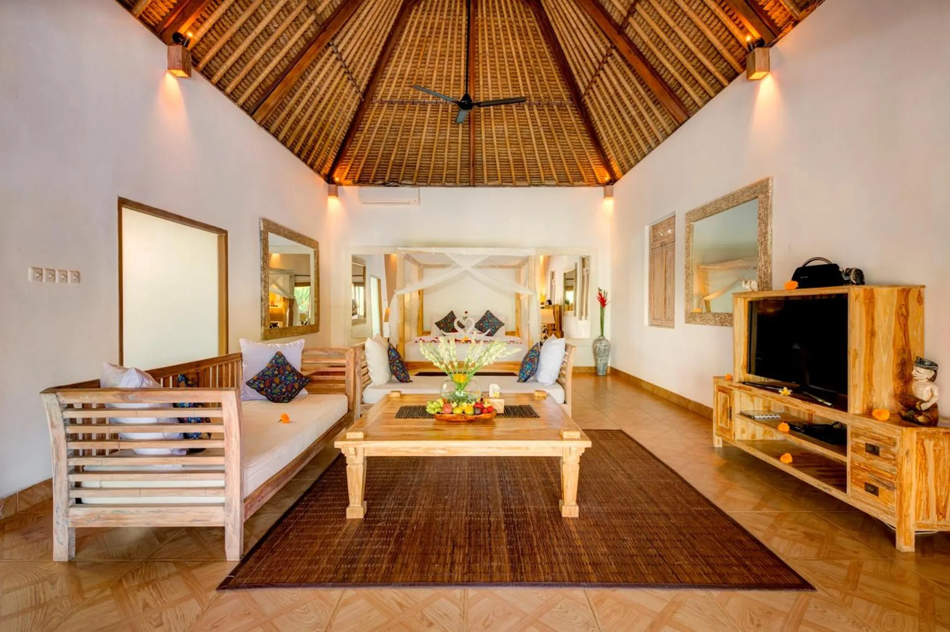 TV and multimedia in Villa Bedauh Ubud Managed by Manara