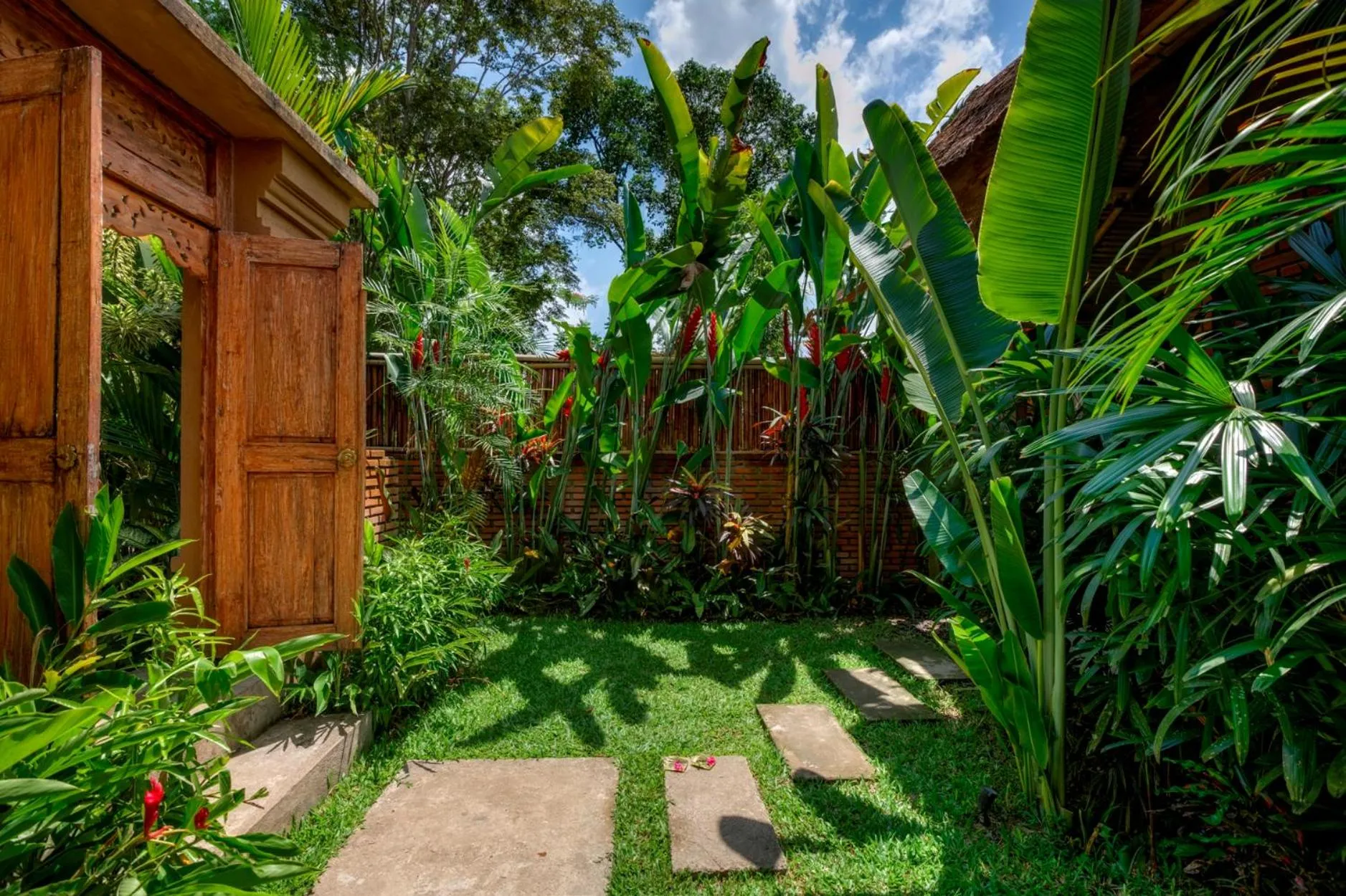 Facade/entrance in Villa Bedauh Ubud Managed by Manara