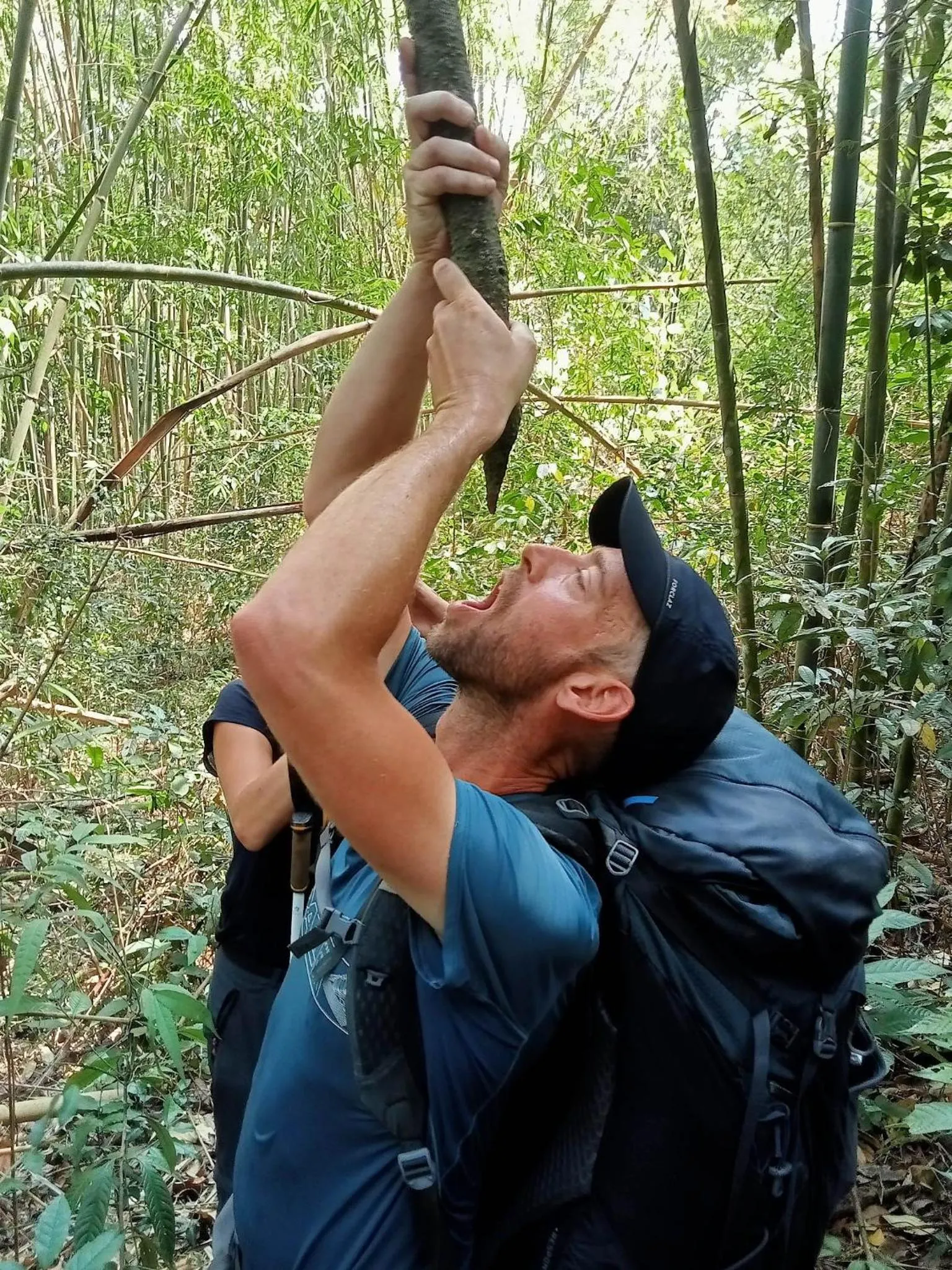 Hiking in Bee Bee's Chalets home stay and trekking