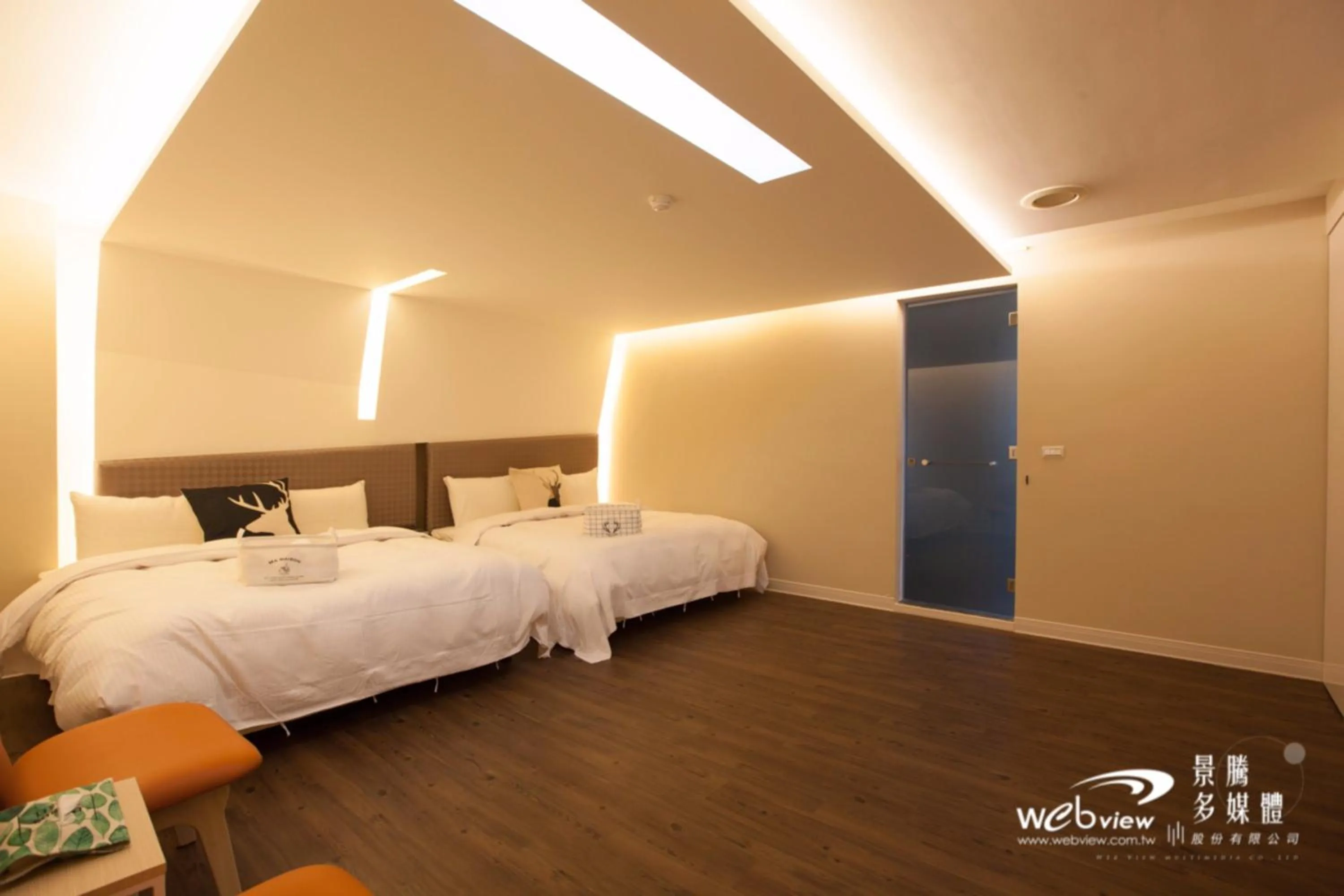 Bed in Ya Nold Hot Spring Hotel