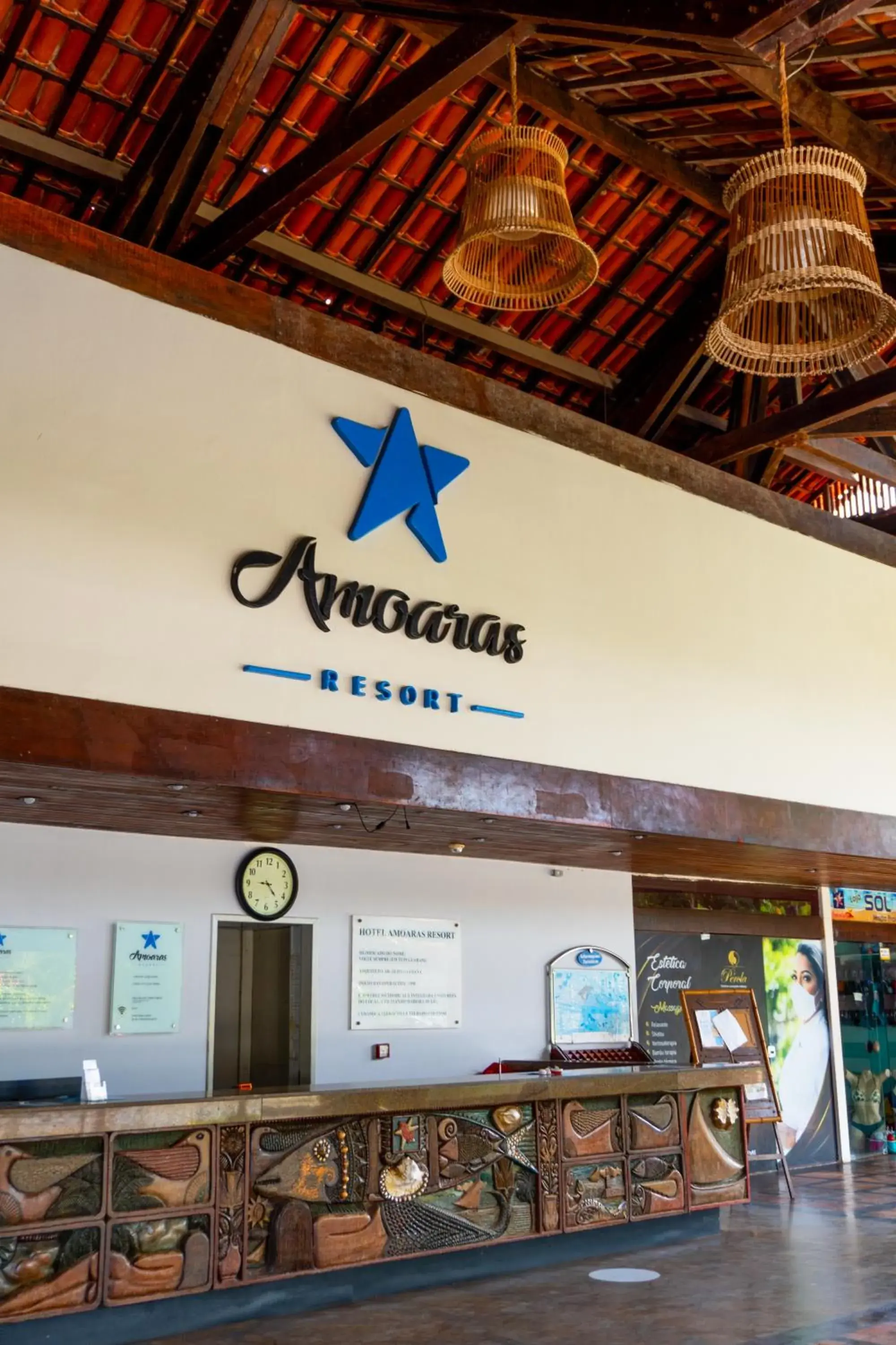 Lobby or reception in Amoaras Resort Lobby or reception in Amoaras Resort