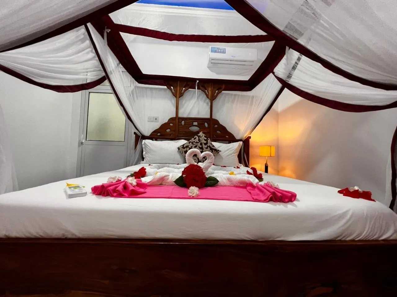 Bed in Isla Bonita Zanzibar Beach Resort