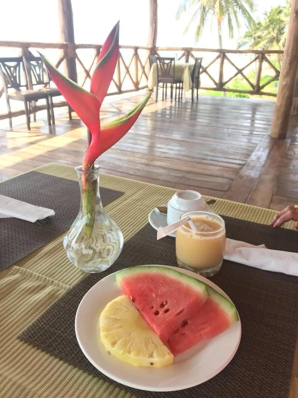 Breakfast in Isla Bonita Zanzibar Beach Resort