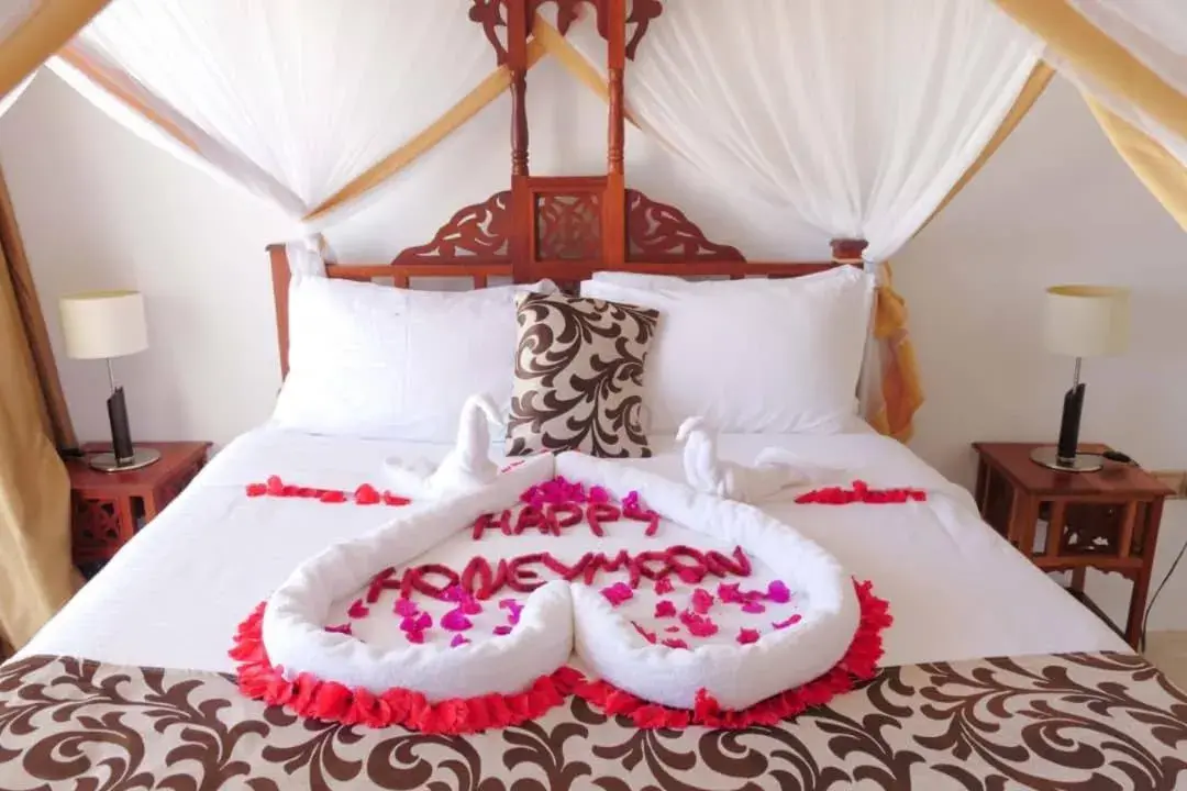 Deluxe Double Room with Balcony and Sea View in Isla Bonita Zanzibar Beach Resort Deluxe Double Room with Balcony and Sea View in Isla Bonita Zanzibar Beach Resort