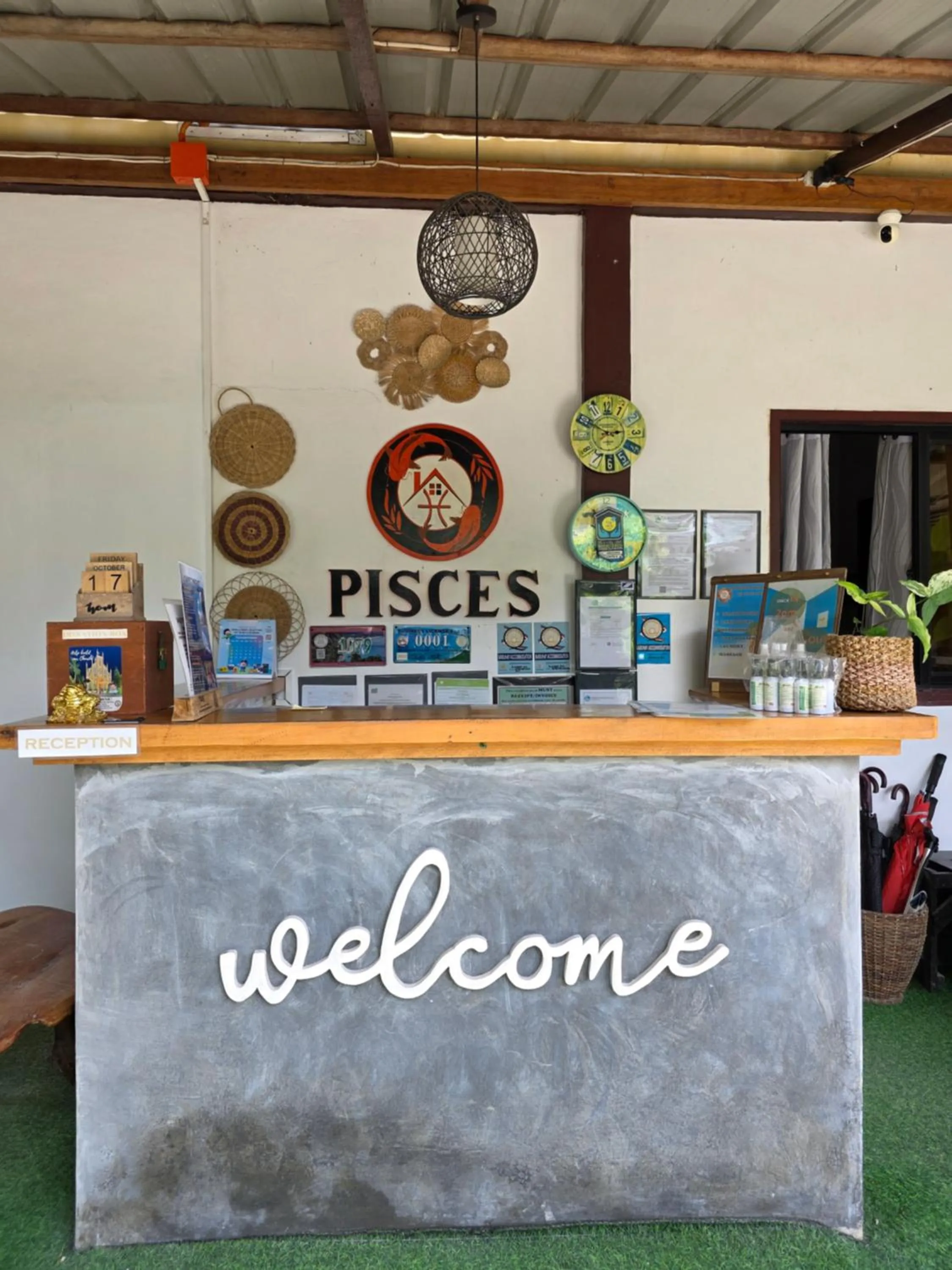 Property building in Pisces Tourist Inn - Port Barton