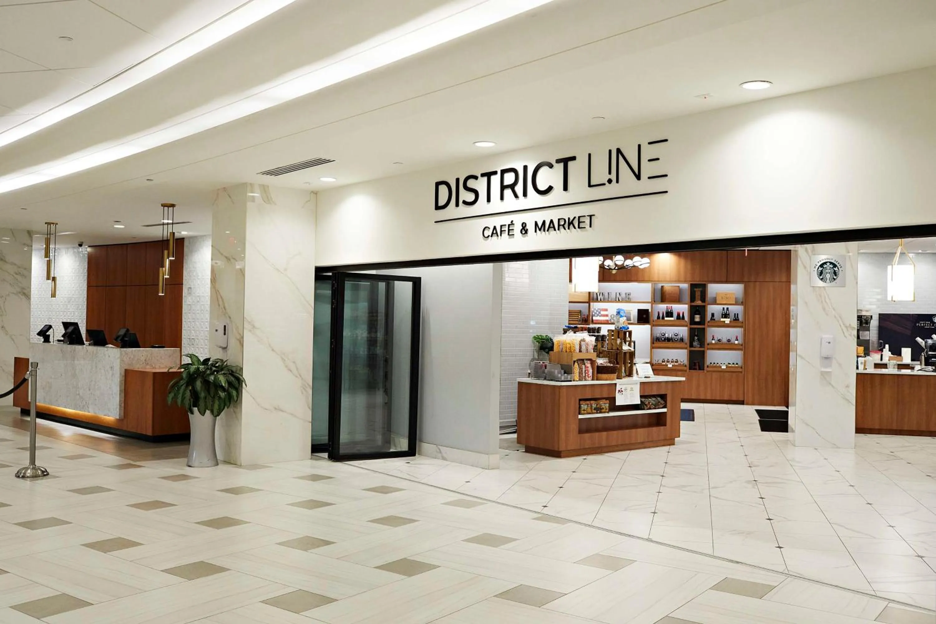 Restaurant/places to eat in Washington Hilton