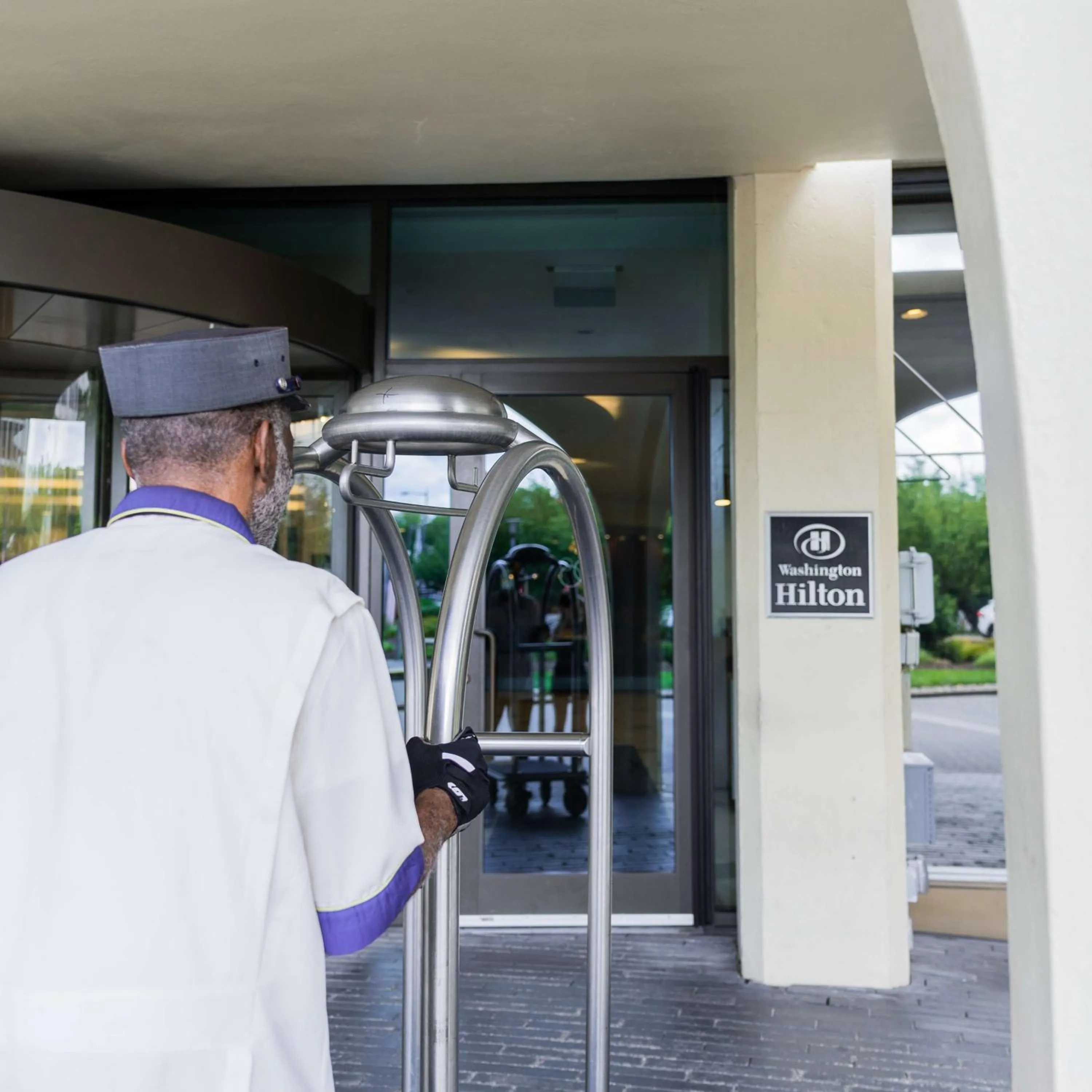 Property building in Washington Hilton