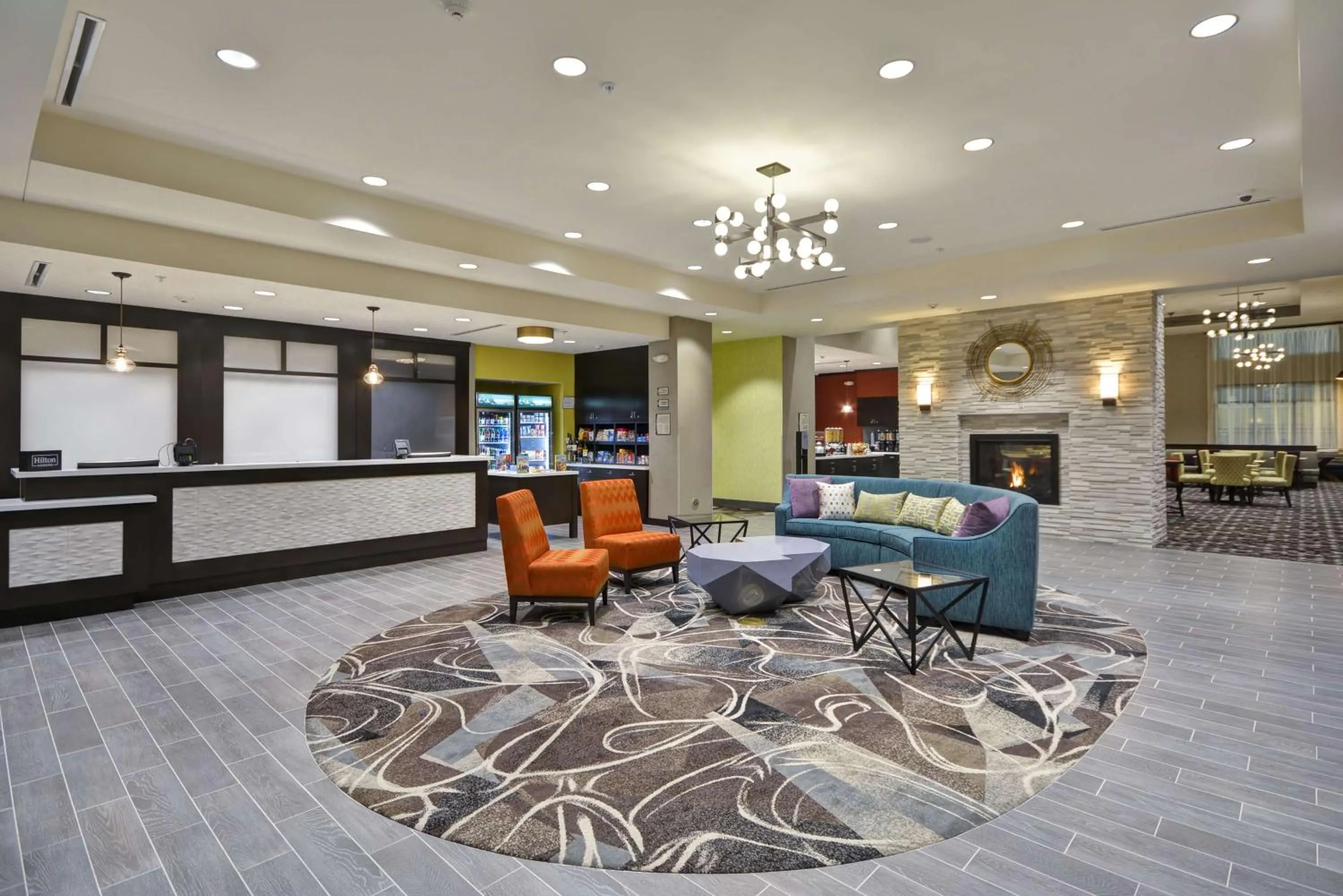 Lobby or reception in Homewood Suites By Hilton Rocky Mount