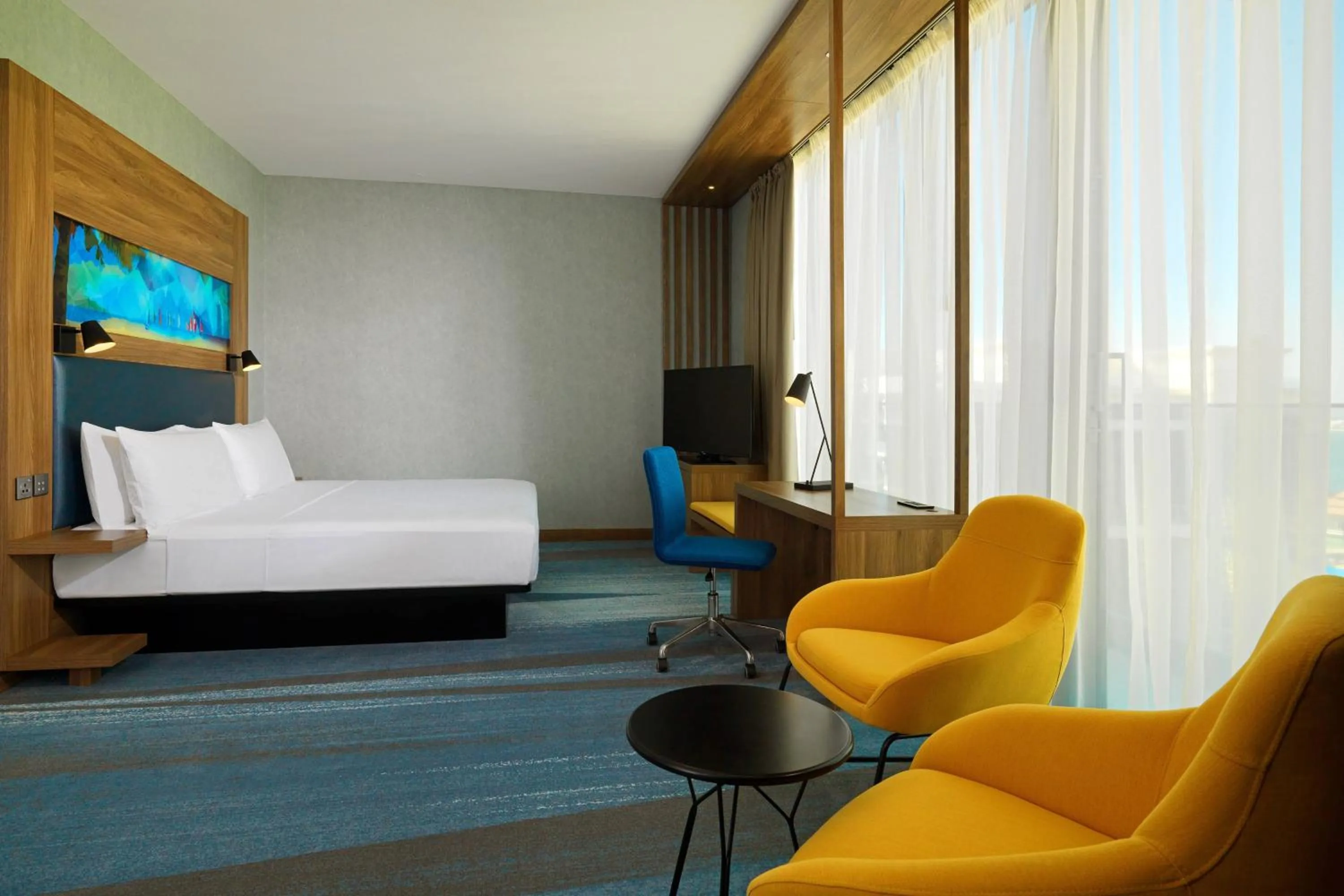 Photo of the whole room, Bed in Aloft Palm Jumeirah