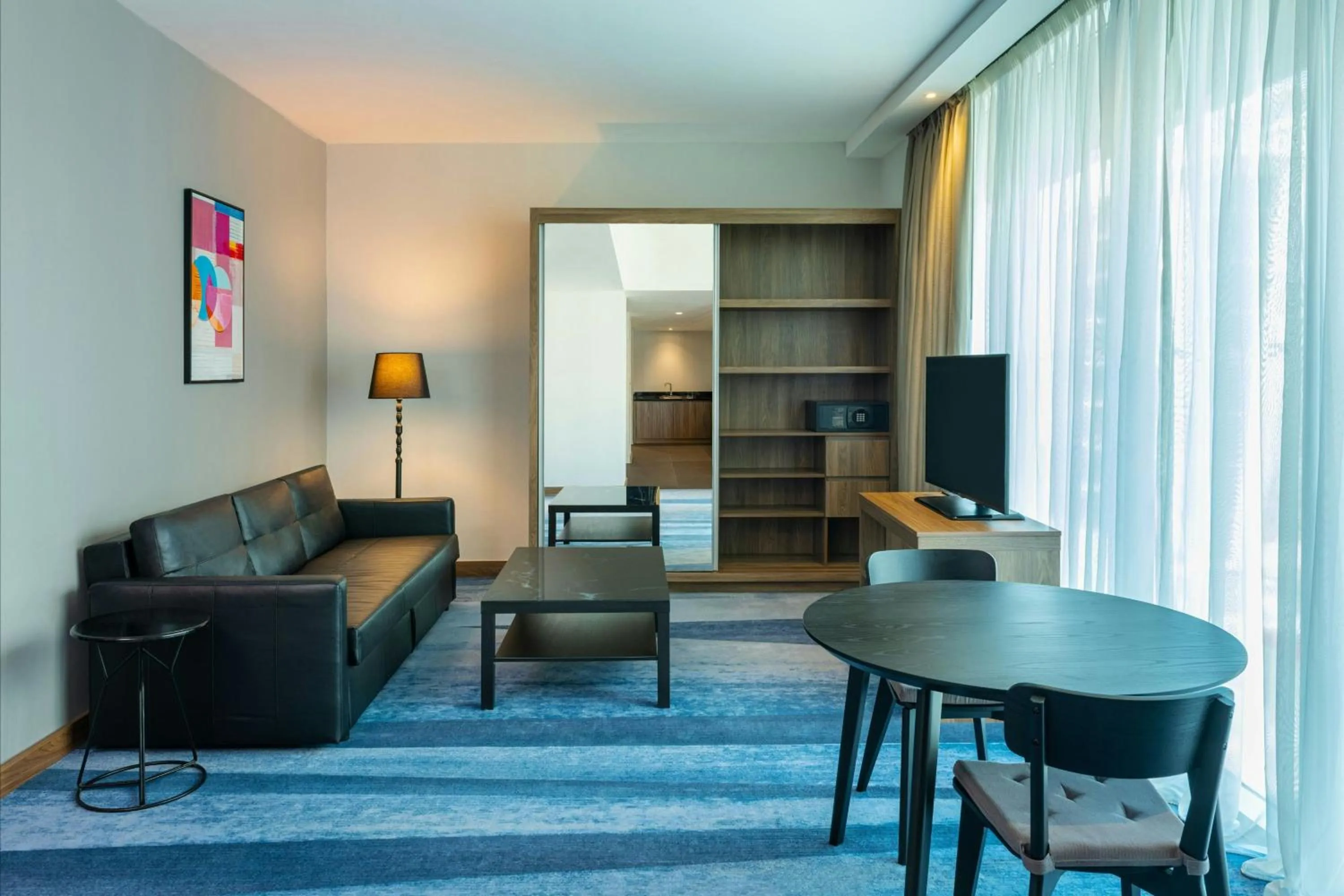 Living room in Aloft Palm Jumeirah