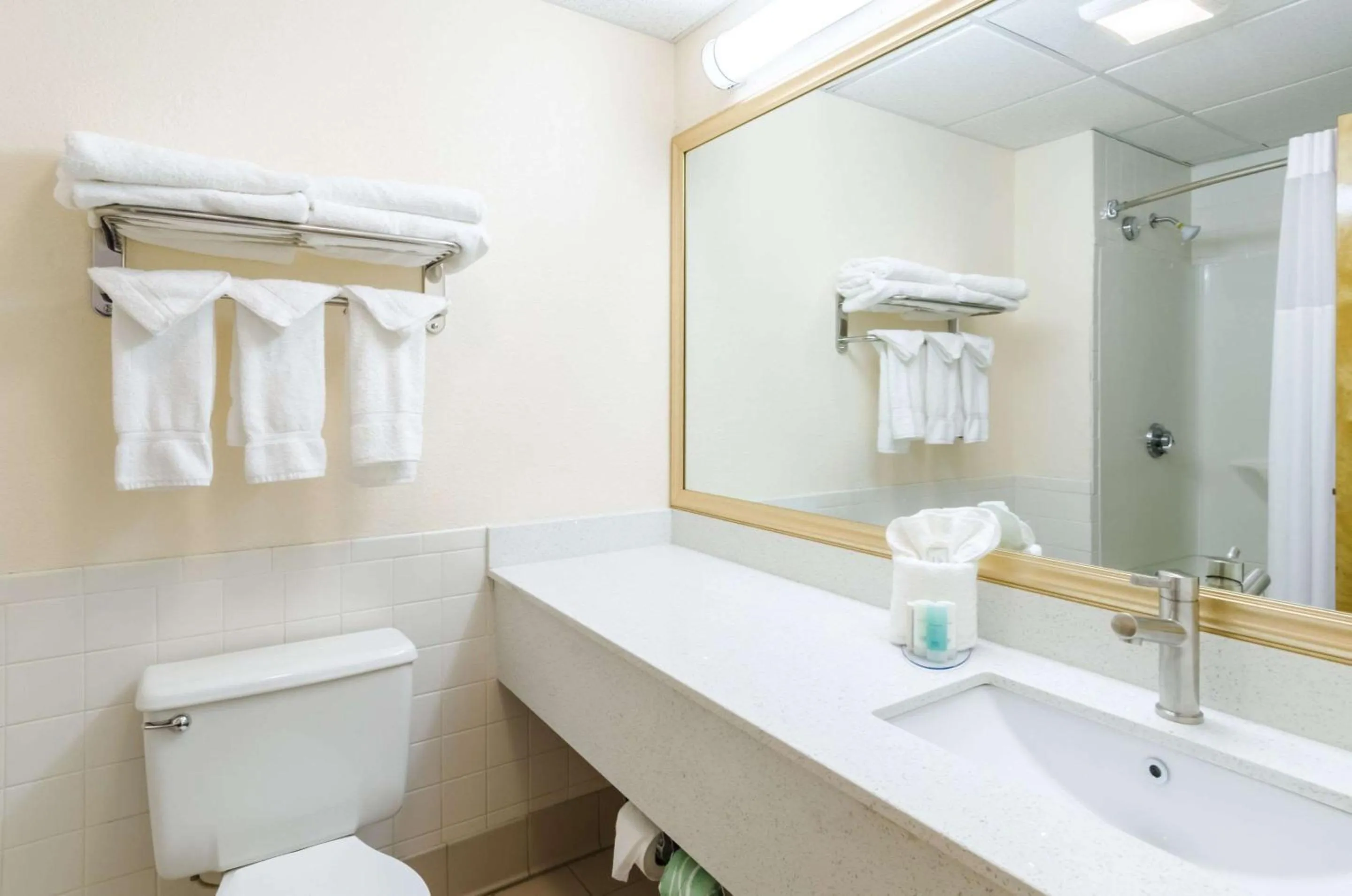 Photo of the whole room, Bathroom in Clarion Hotel Aqua Lagoon Waterpark