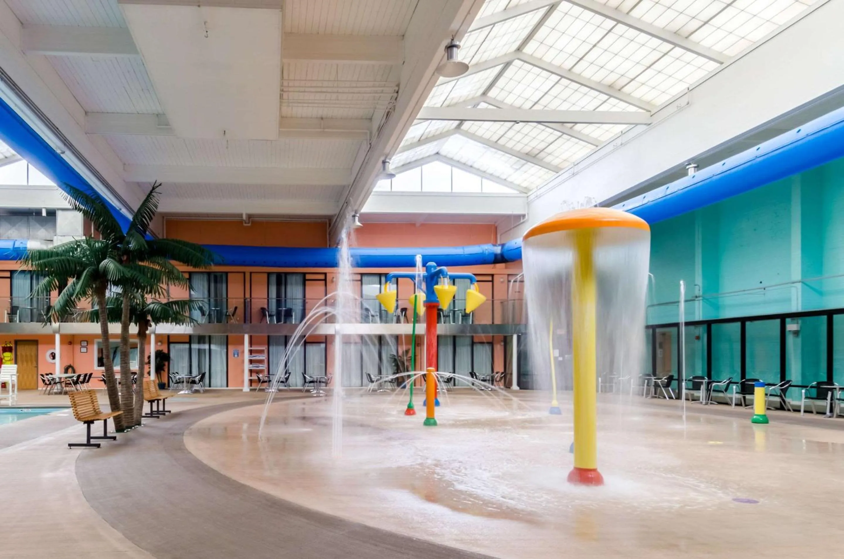 On site in Clarion Hotel Aqua Lagoon Waterpark