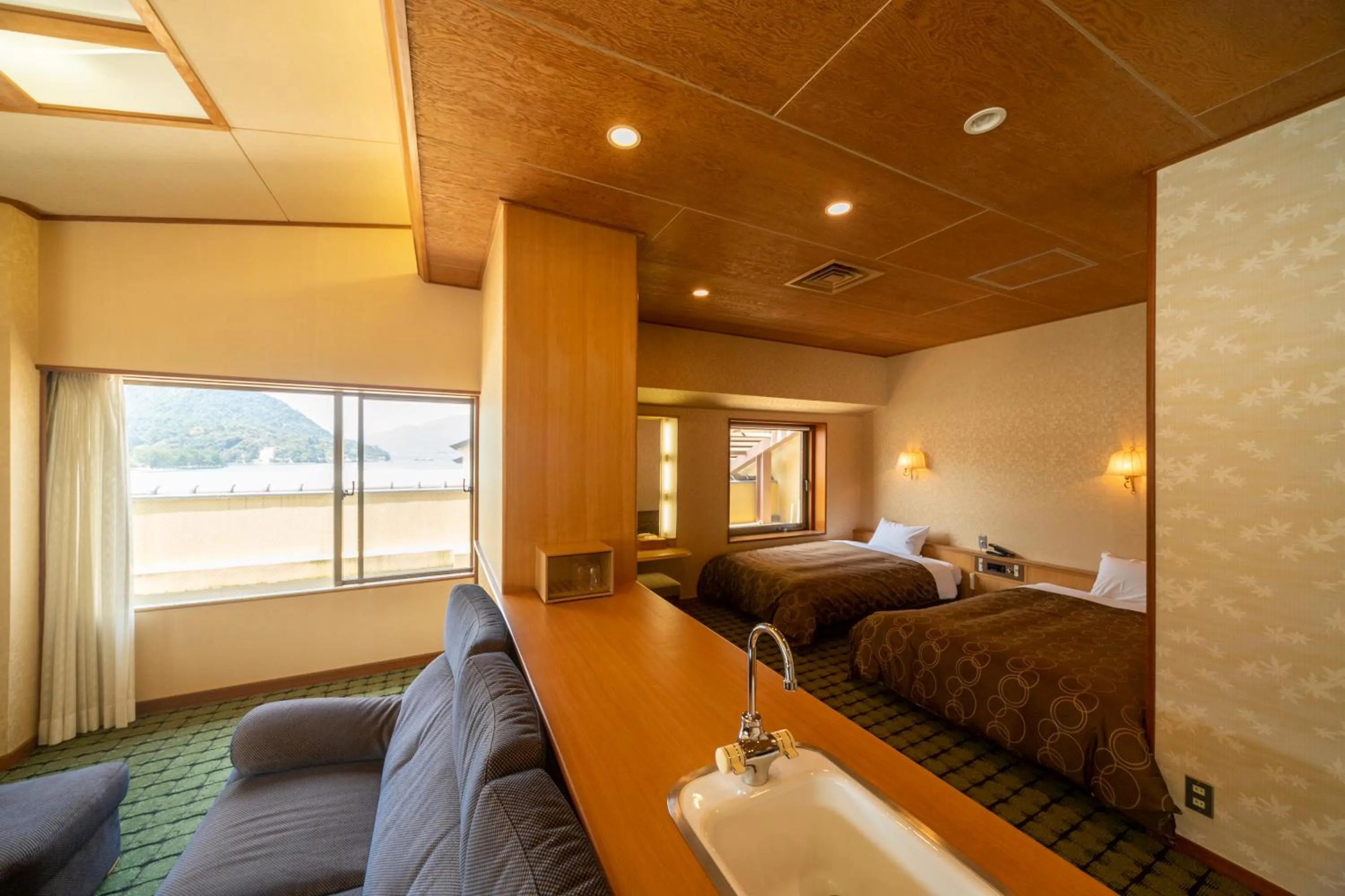 Photo of the whole room, Bed in Hotel Miya Rikyu