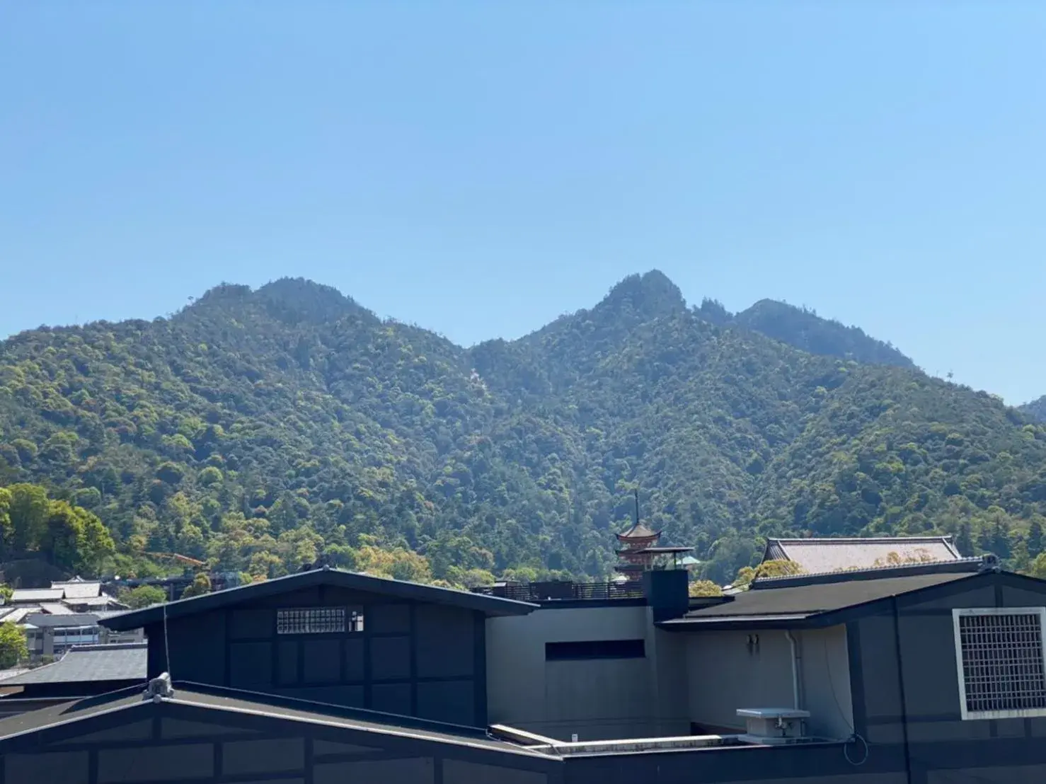 Mountain view in Hotel Miya Rikyu Mountain view in Hotel Miya Rikyu