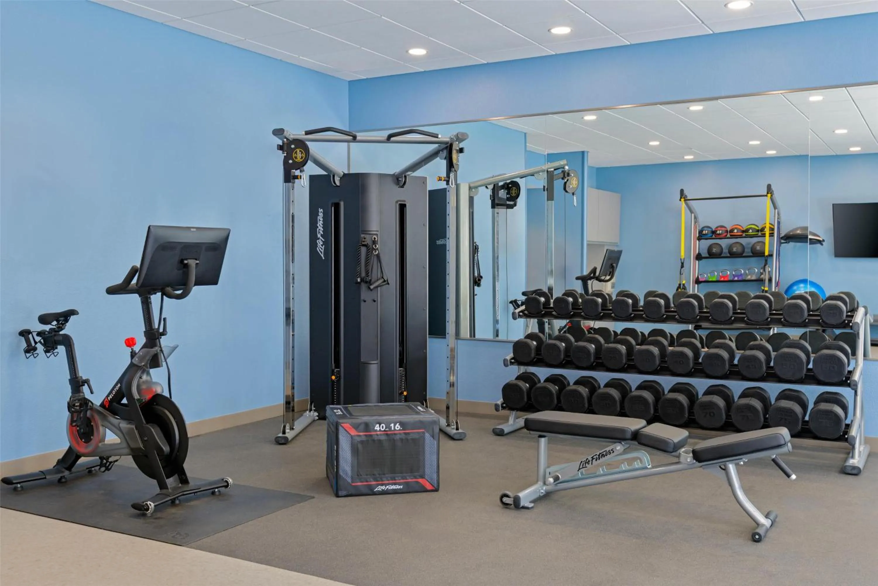 Fitness centre/facilities in Homewood Suites by Hilton Orlando-UCF Area