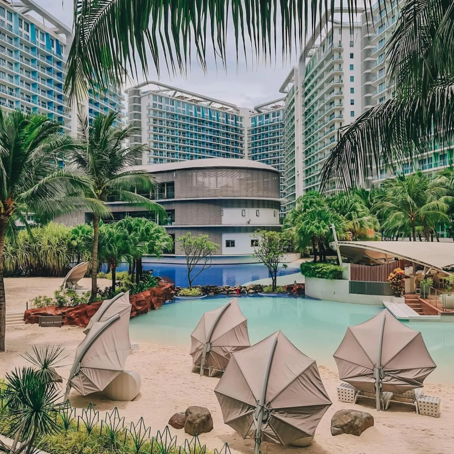 Garden view in Holiday Escape Philippines