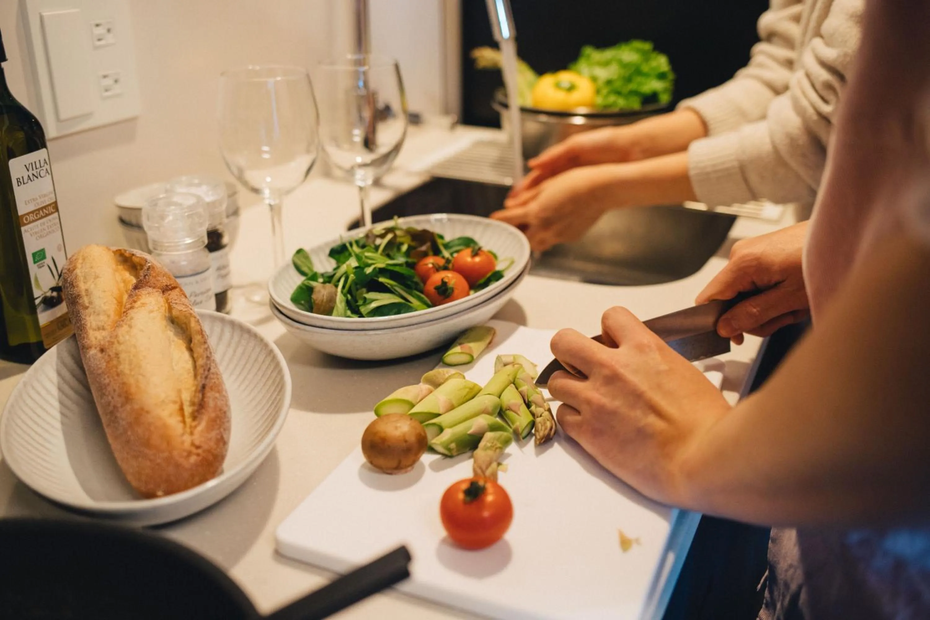 kitchen in MIMARU Kyoto Nijo Castle