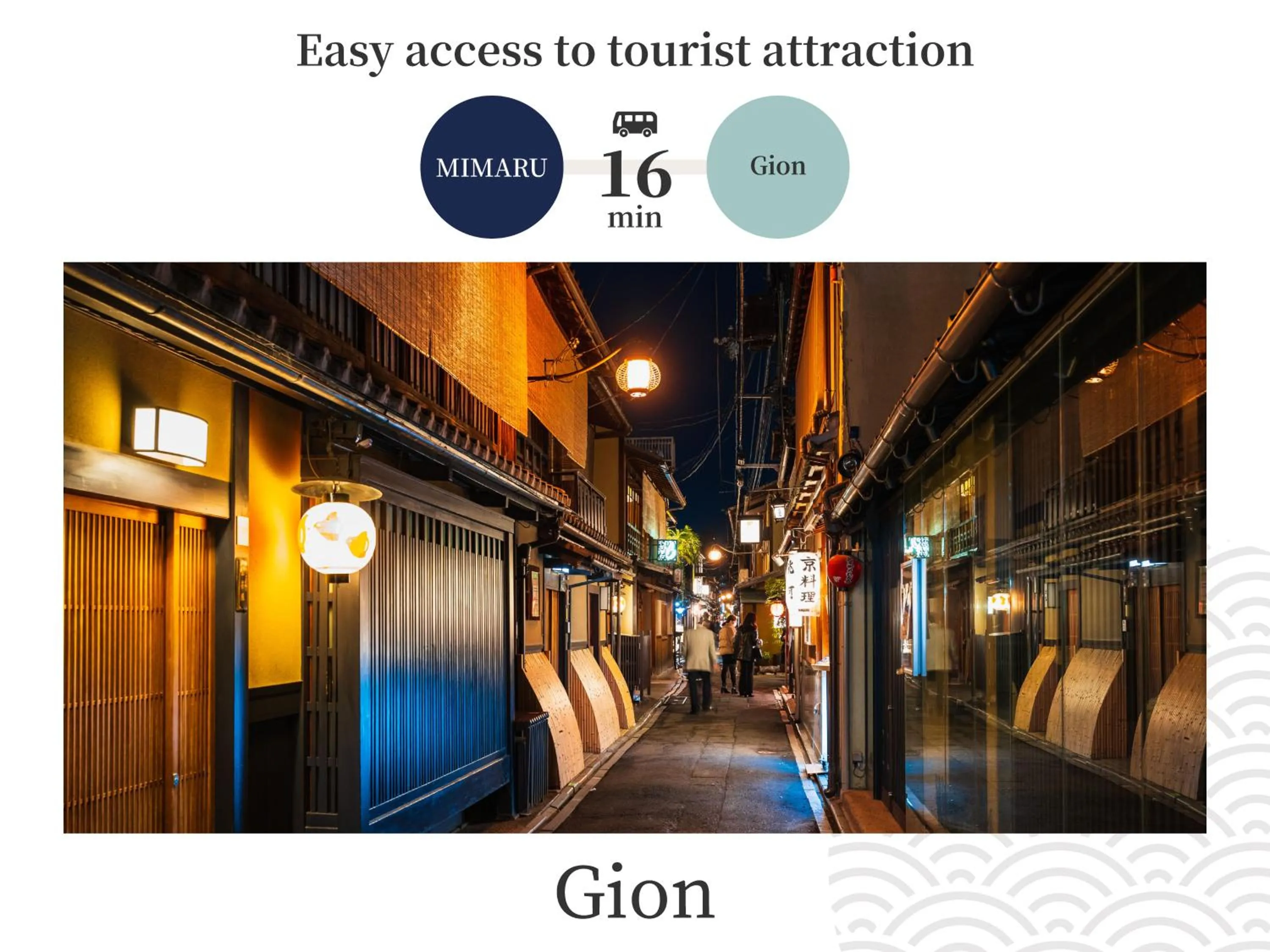 Nearby landmark in MIMARU Kyoto Nijo Castle