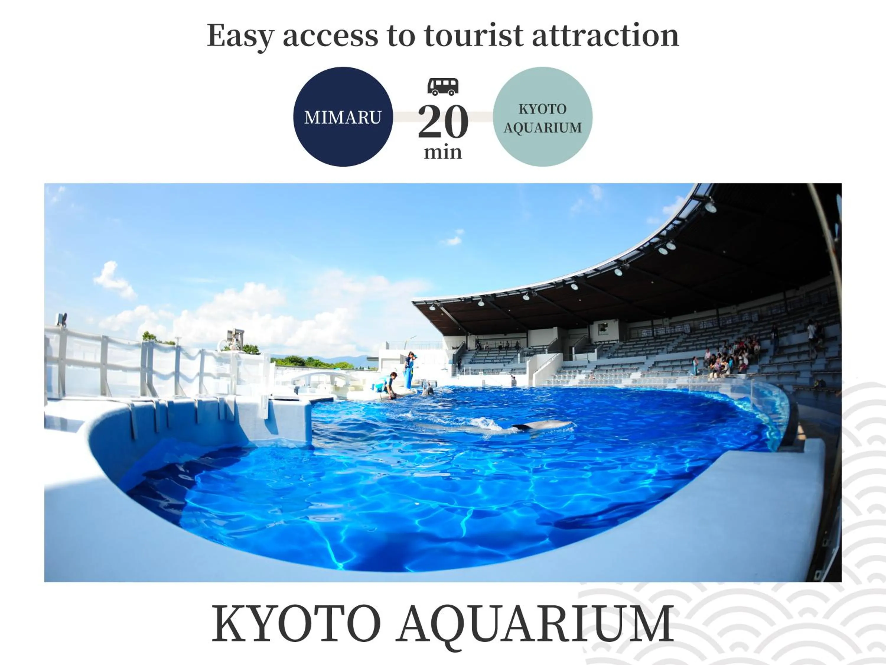 Nearby landmark in MIMARU Kyoto Nijo Castle