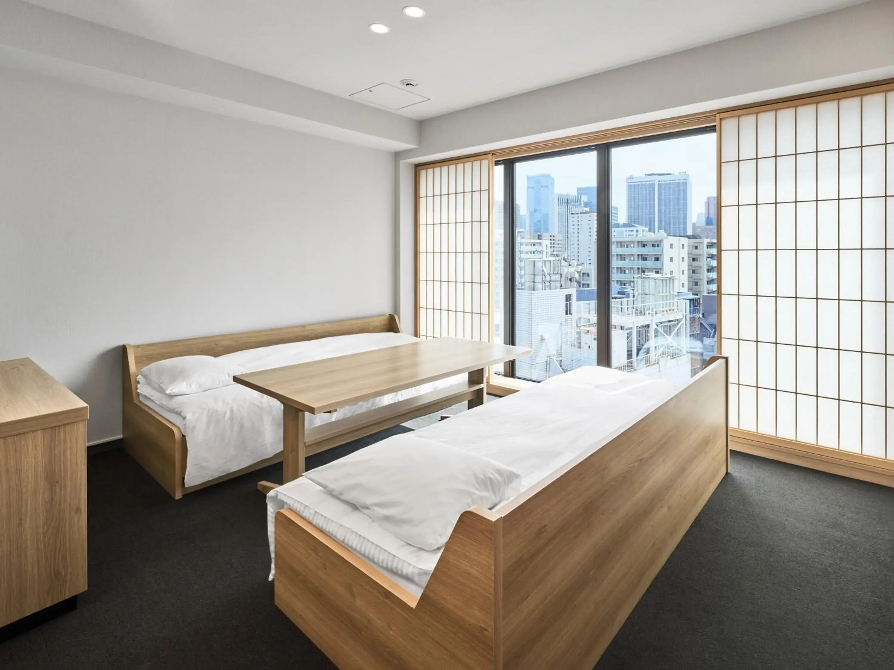 View (from property/room), Bed in MIMARU Tokyo Akasaka View (from property/room), Bed in MIMARU Tokyo Akasaka