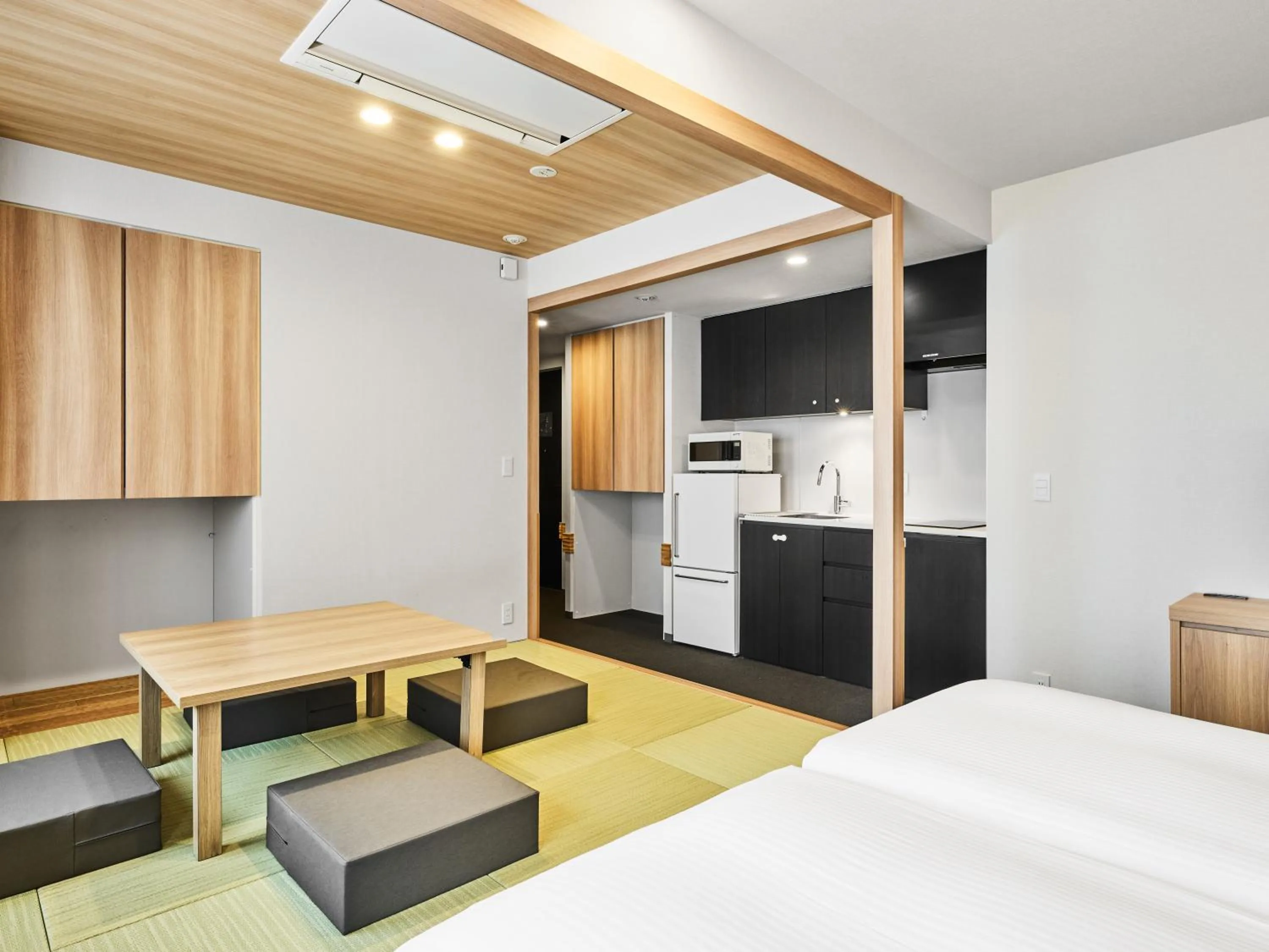 Living room, Bed in MIMARU Tokyo Akasaka