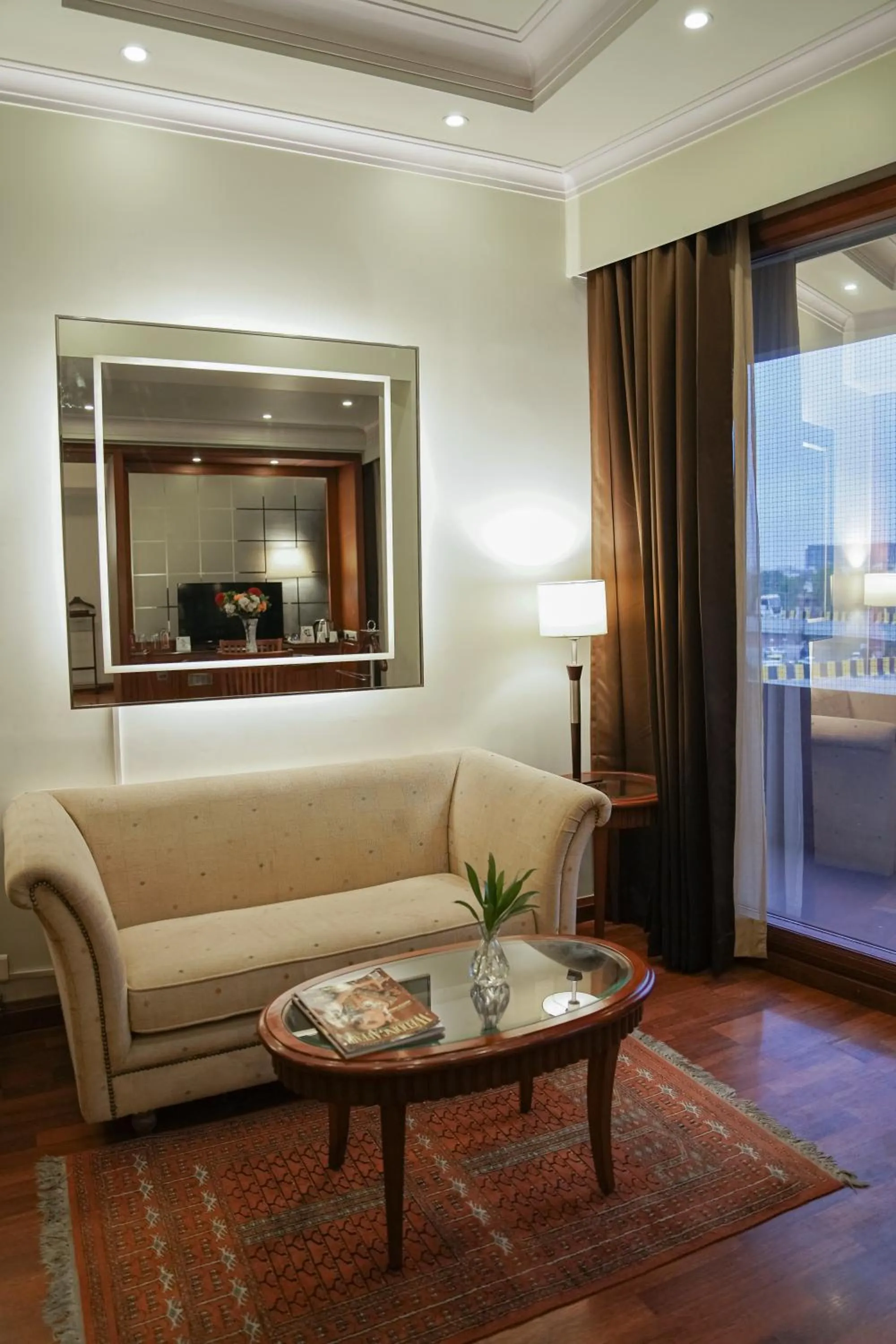 Communal lounge/ TV room in Clarion Bella Casa at Airport