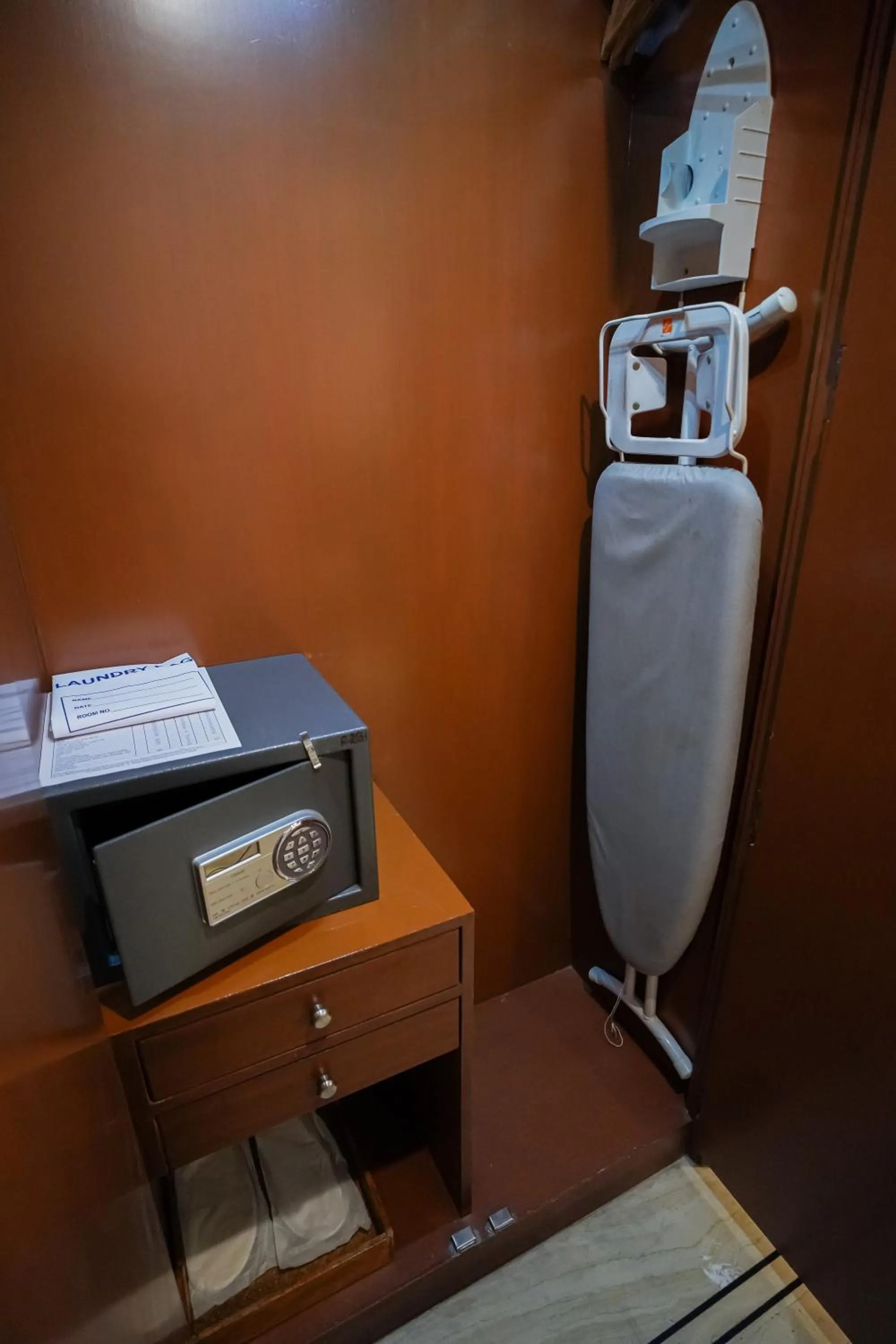 wardrobe in Clarion Bella Casa at Airport